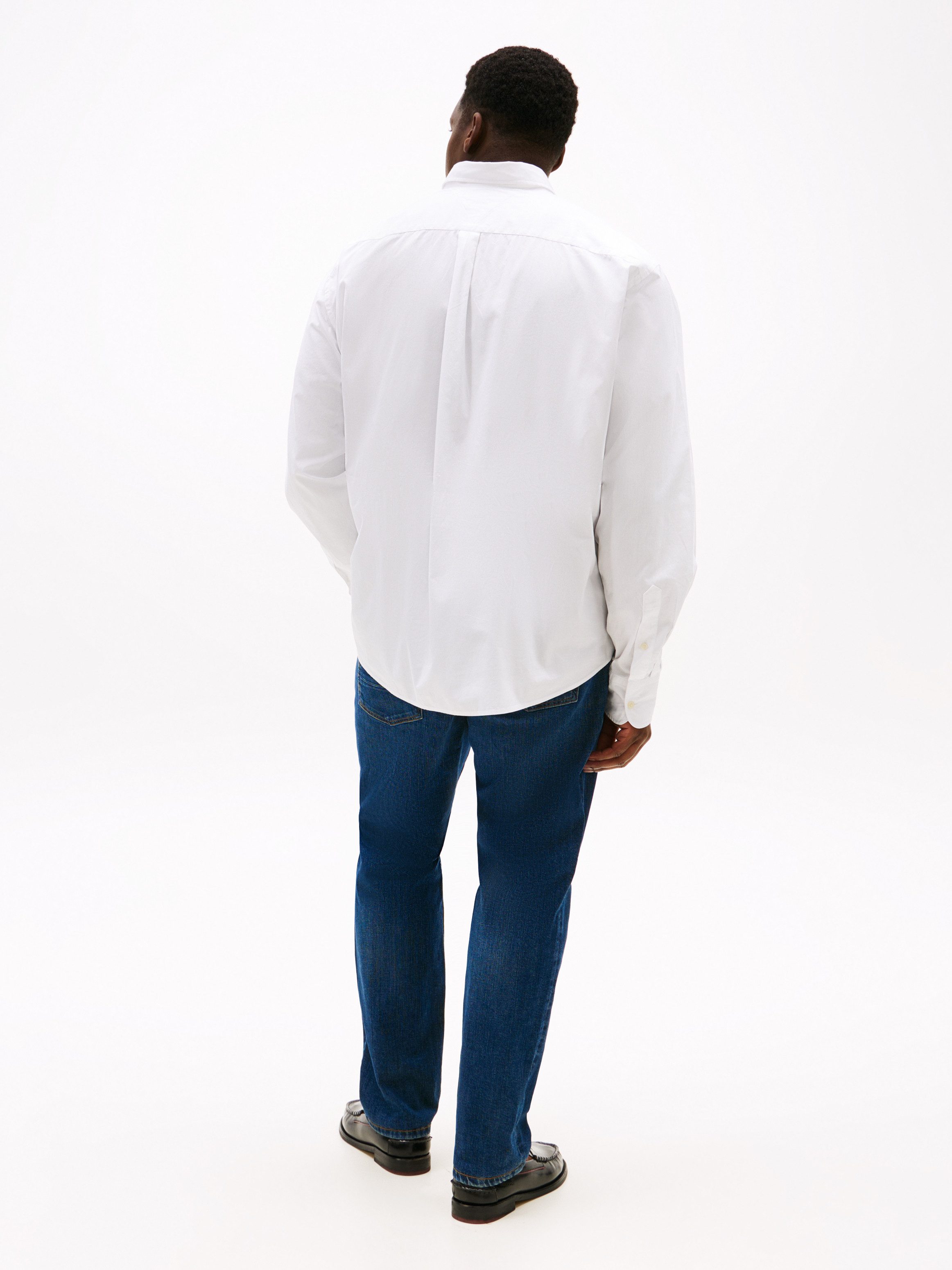Tommy Hilfiger Overhemd met lange mouwen BT-FLEX POPLIN SOLID RF SHIRT-B