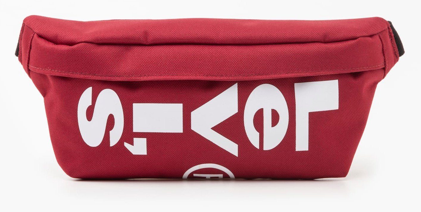Levi's Buiktasje Small Banana Sling - Wordmark dames schoudertassen rood