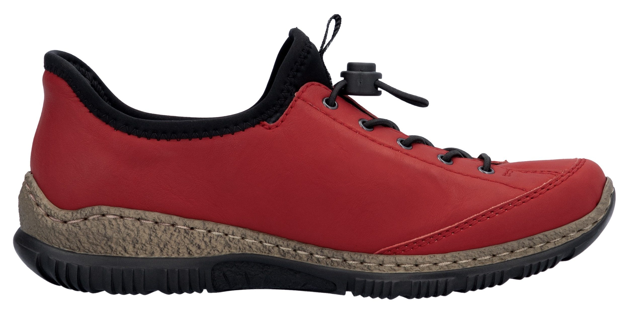 Rieker Slip-on sneakers Ready2GO , instapschoen, vrijetijdsschoen, lage schoen met memosoft-uitrusting