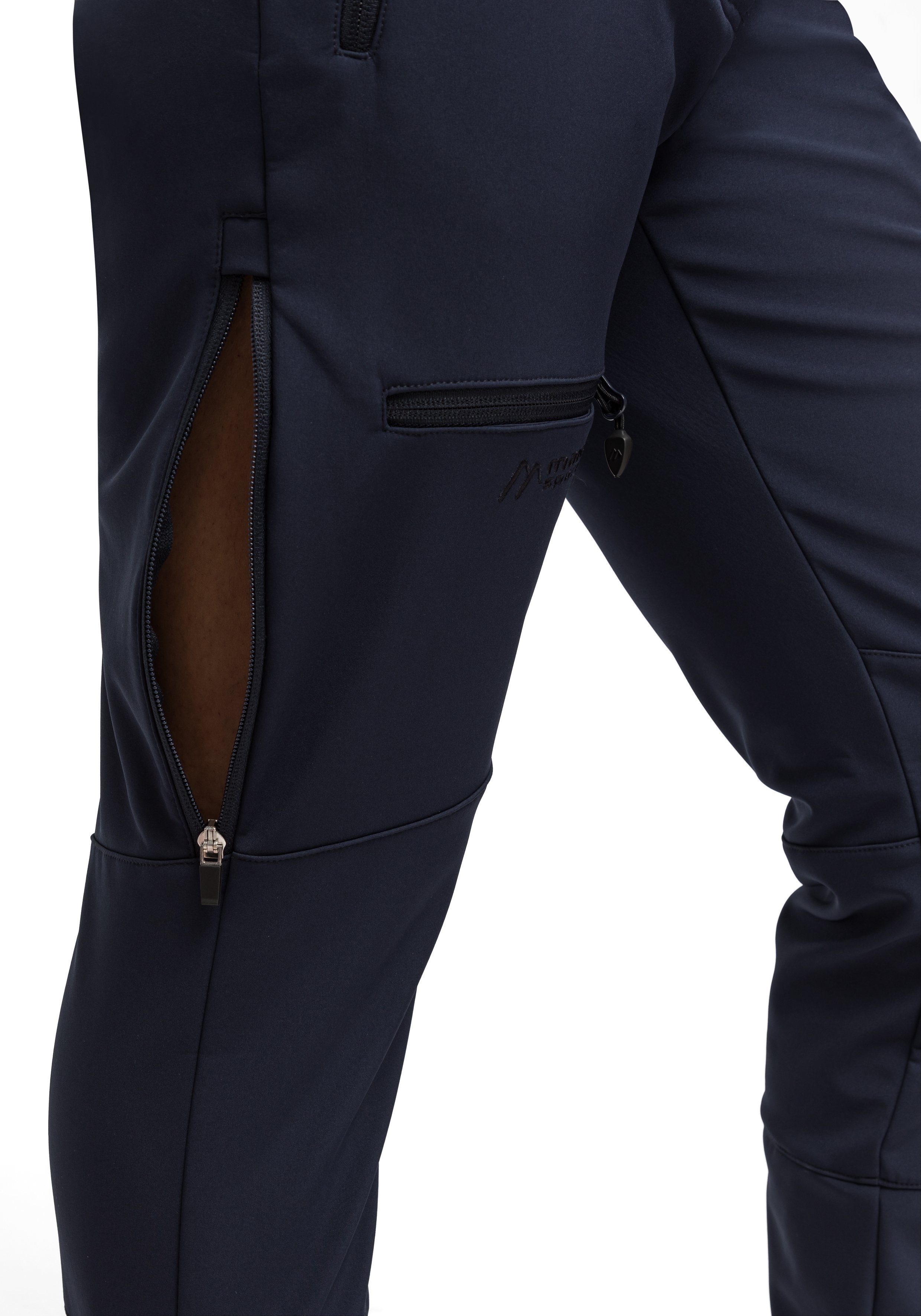 Maier Sports Softshell-broek Adakit W Dames trekkingbroek, ademende outdoorbroek, regular fit