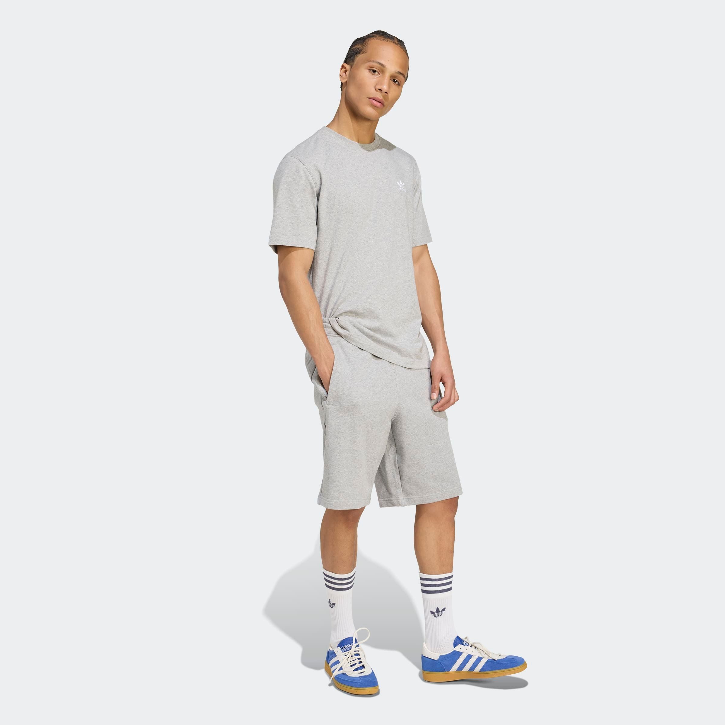 adidas Originals Short ESS SHO Essentiële sweat shorts met logo, van zacht french terry materiaal (1-delig)