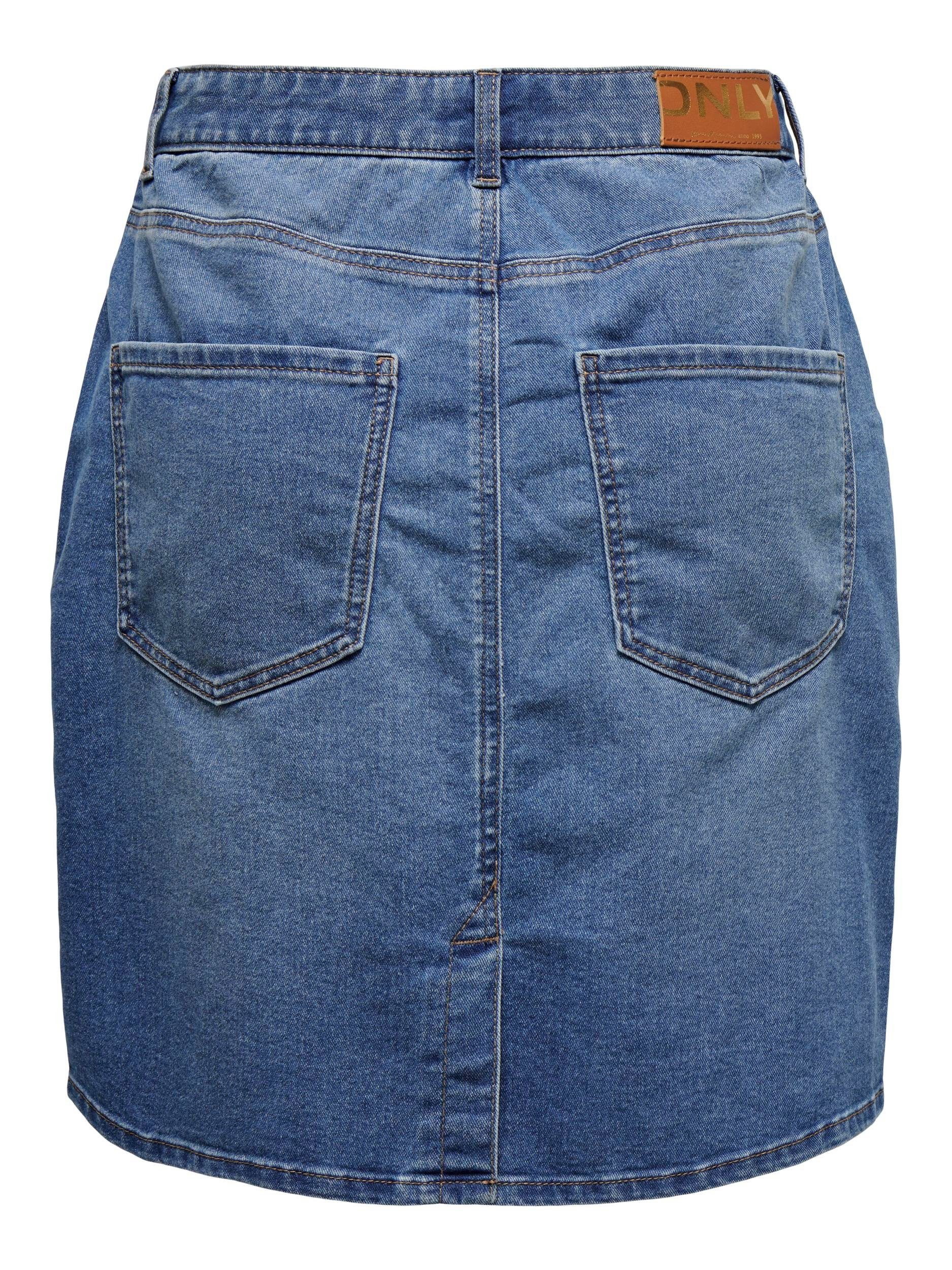 Only Jeans rok ONLWONDER HW DNM SKIRT PIM NOOS