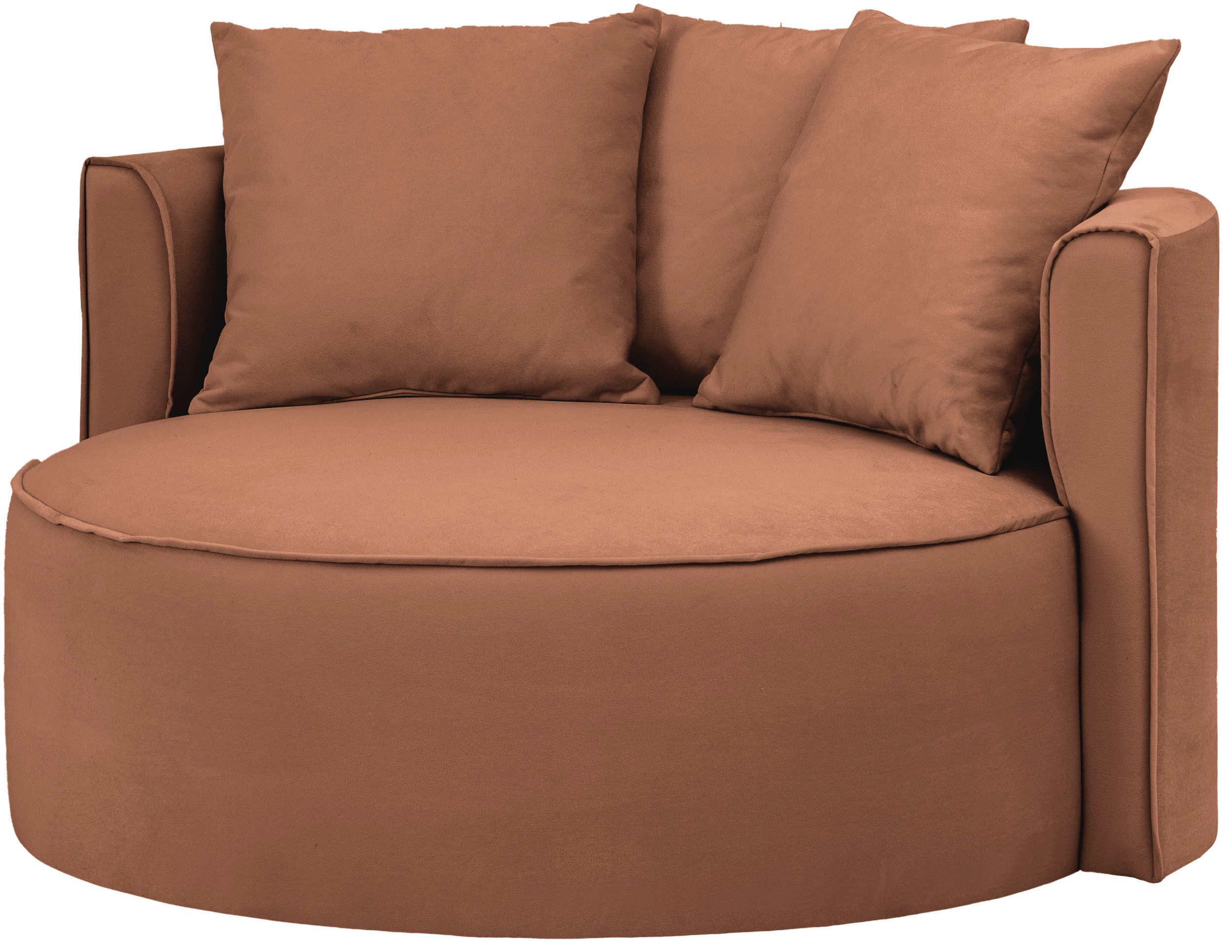 LeGer Home by Lena Gercke XXL-fauteuil Isalie, leesstoel, loveseat, inclusief sierkussens