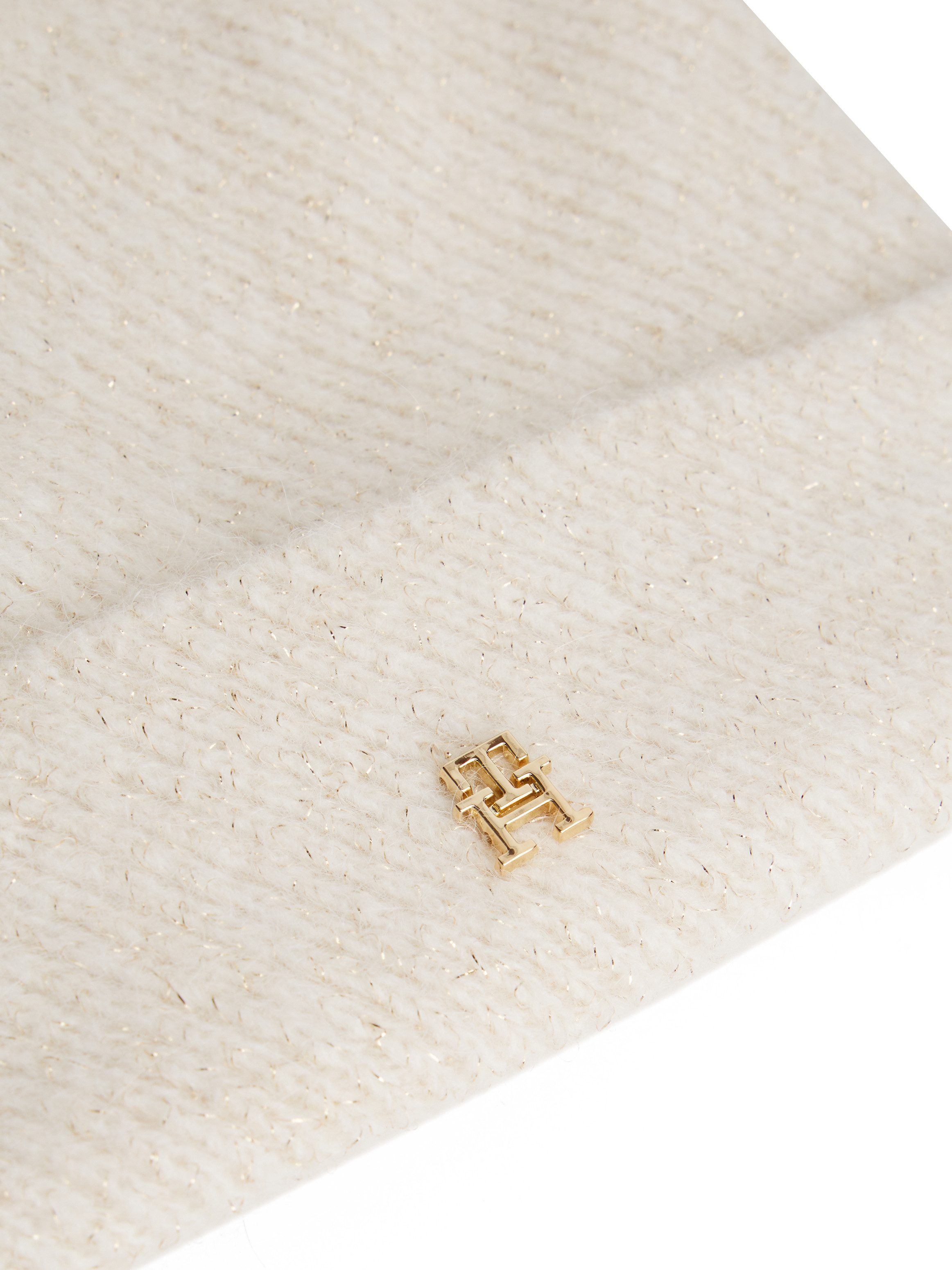Tommy Hilfiger Pomponmuts TH POM POM BEANIE LUREX