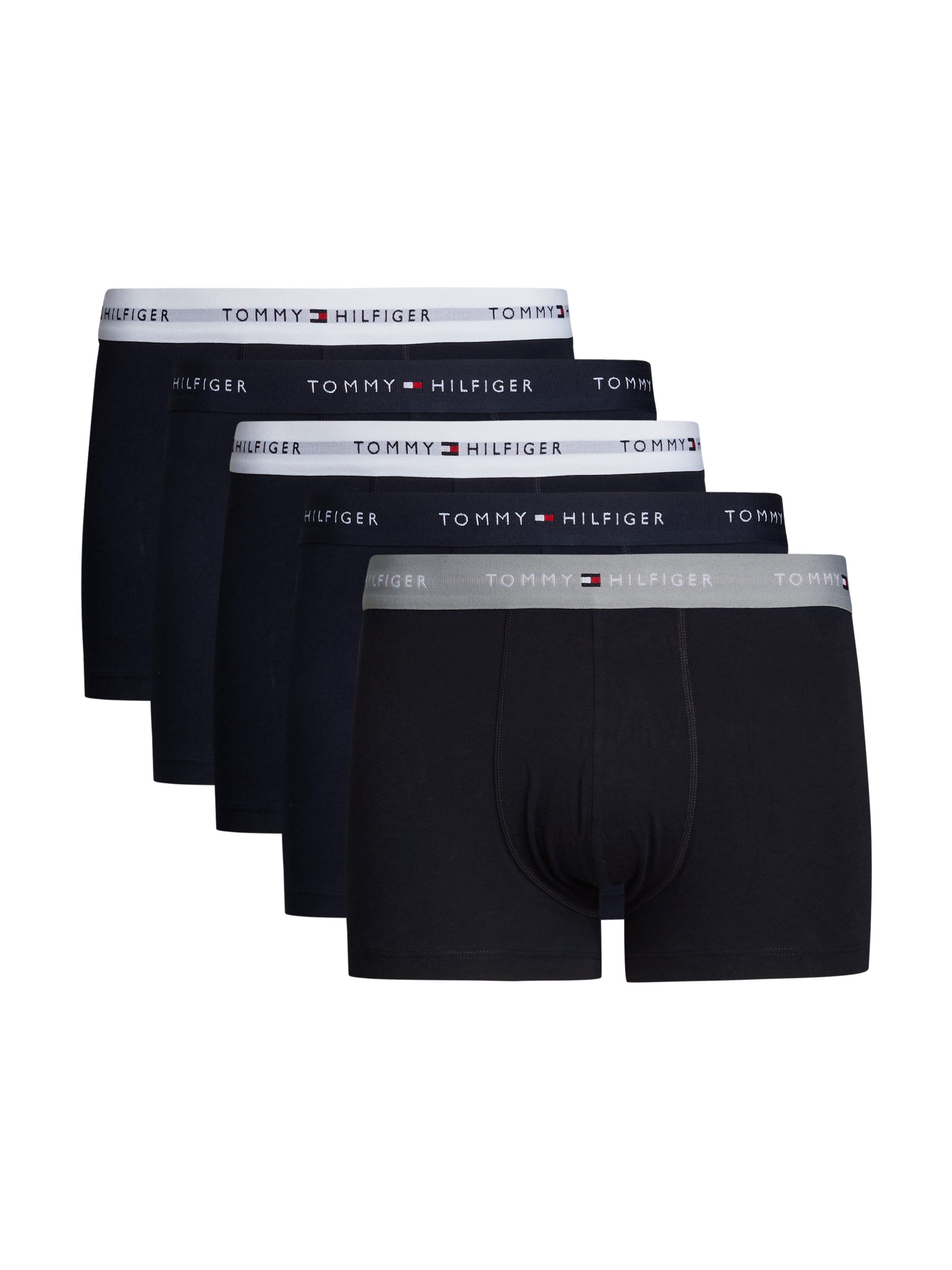 Tommy Hilfiger Underwear Trunk 5P TRUNK met logoband (5 stuks Set van 5)