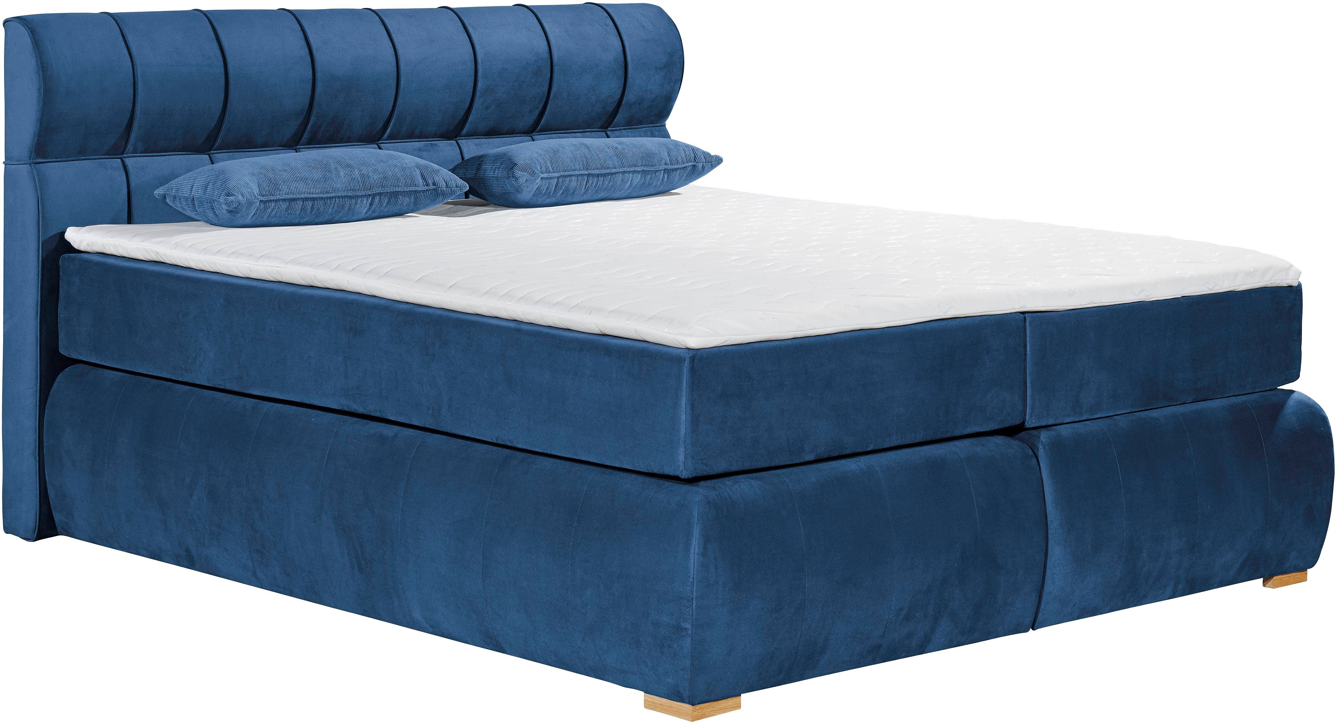 Places of Style Boxspring Felicia in h4, incl. matrastopper en bedbox