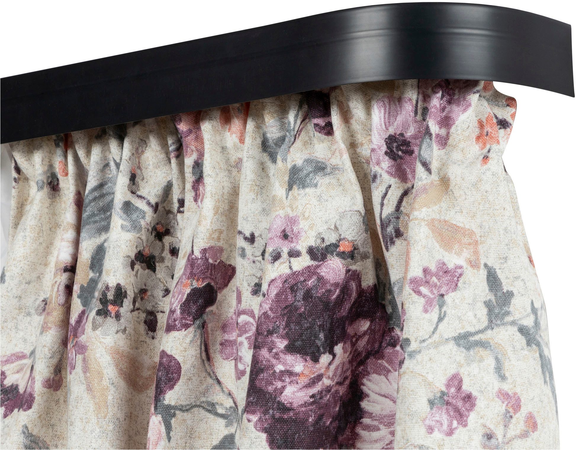 SN DECO GROUP Gordijnrail SH2 met rand van 7,5 cm (1 stuk) gordijnrails wit