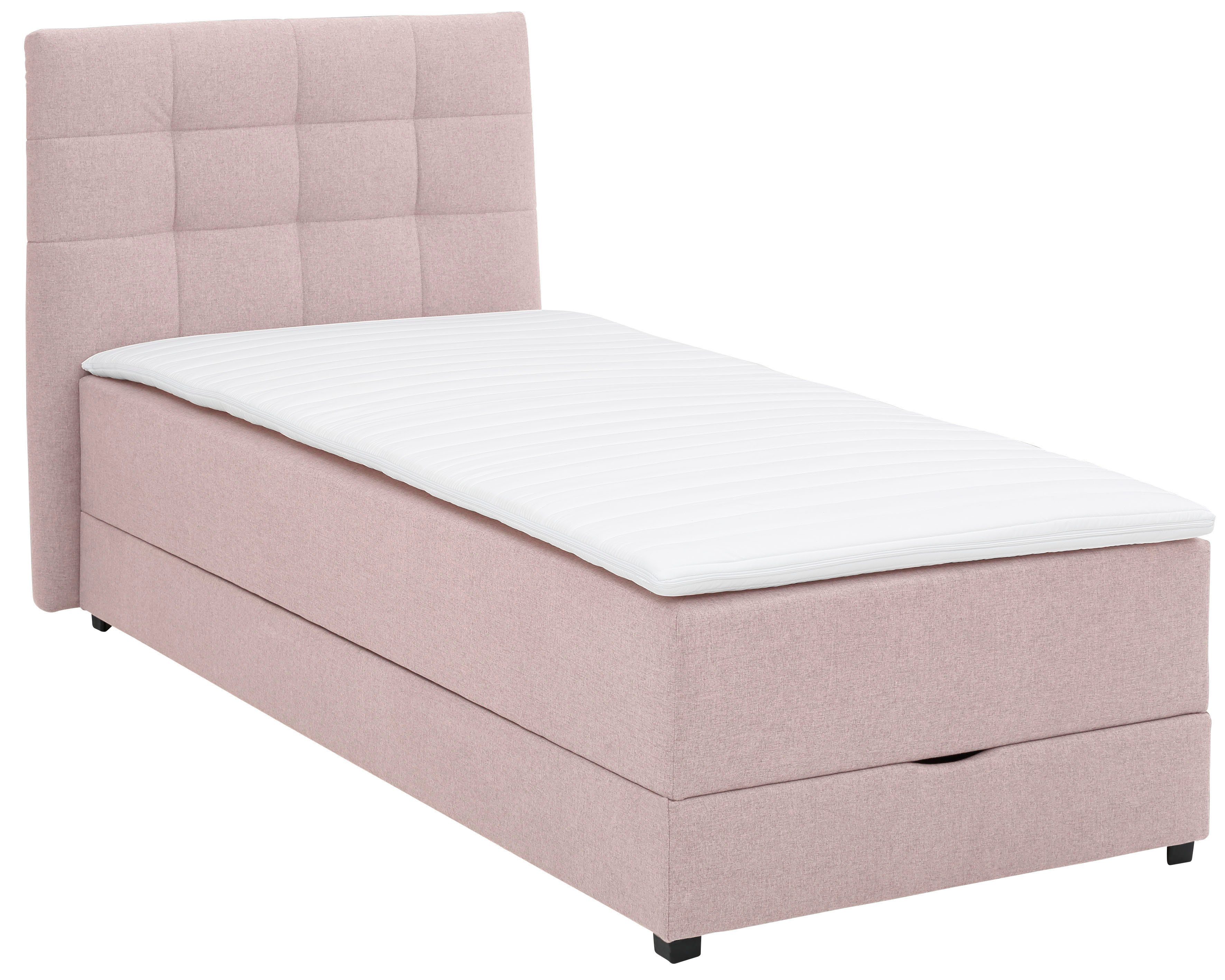 Lüttenhütt Boxspring Mieke incl. bedkist en topmatras, bekleding geïmpregneerd, 2 breedtes