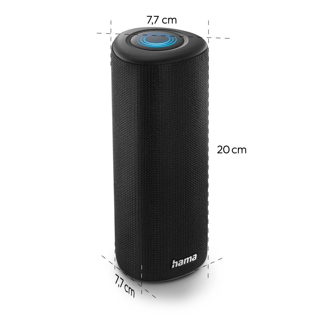 Hama Bluetooth luidspreker Draagbare Bluetooth-luidspreker 24W (waterdicht, 10 lichtmodi, TWS)