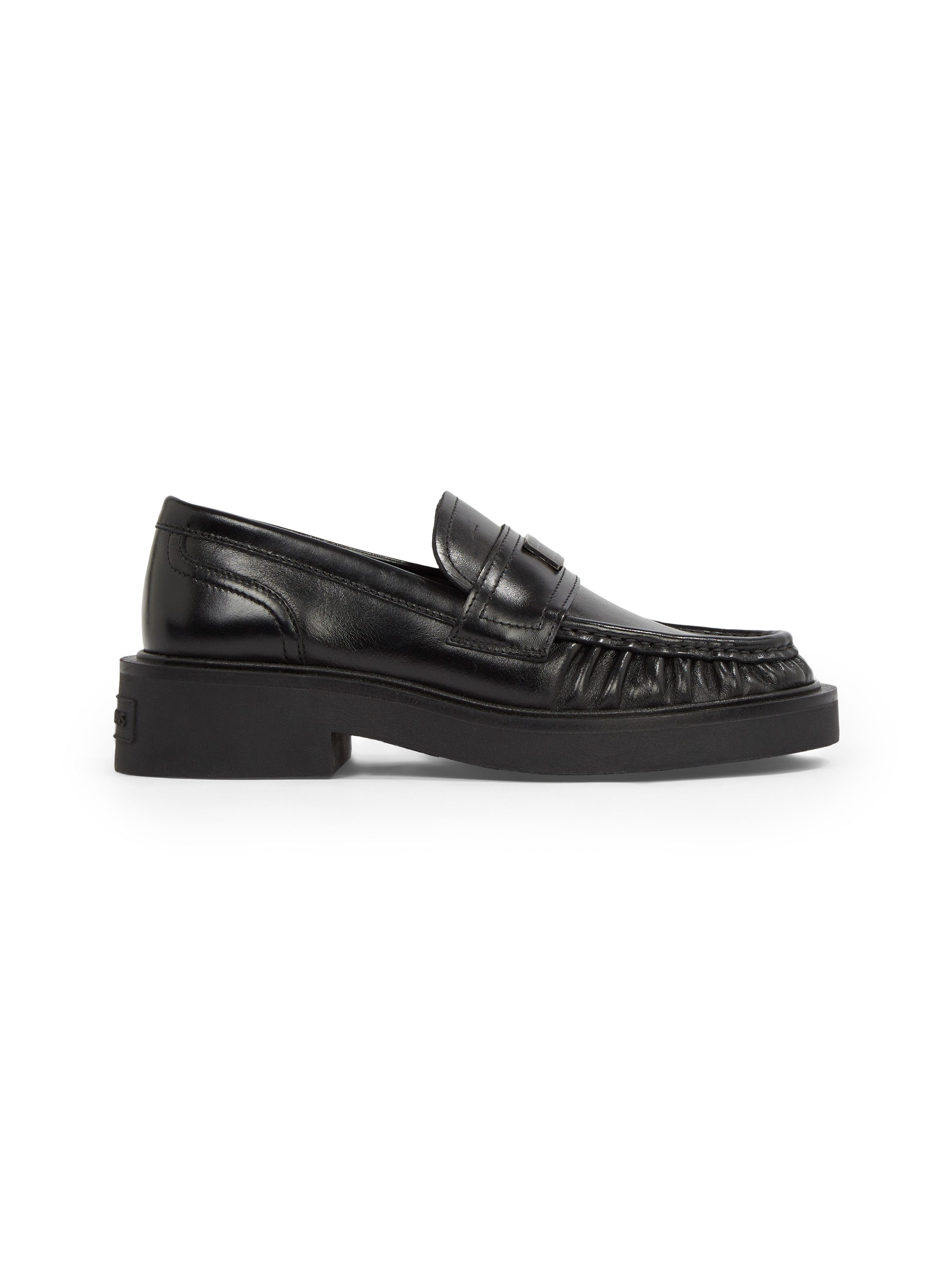 TOMMY JEANS Loafers TJW ORIGIN LOAFER slippers, lage schoen, instapschoen, zakelijke schoen met decoratieve band