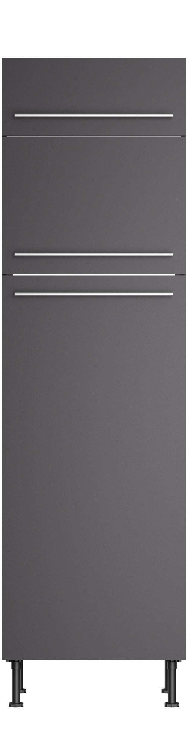 Kochstation Koelkastombouw KS-Bern2 Breedte 60 cm, hoogte 211,8 cm, 1 klep, 2 deuren