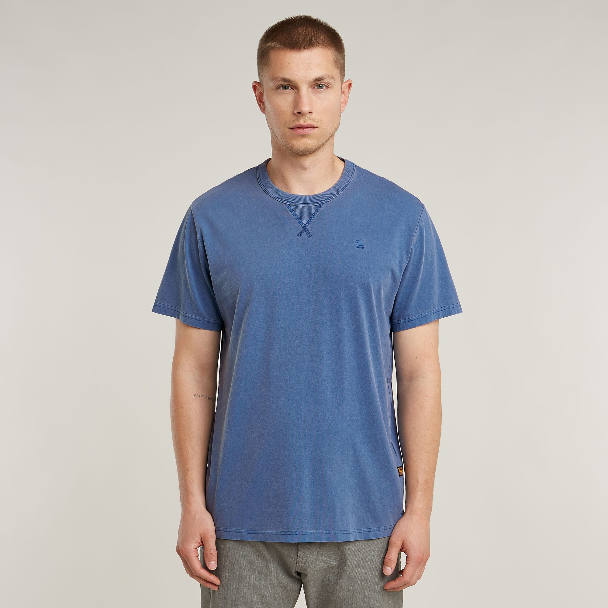 G-Star RAW T-shirt Nifous heren t-shirts maat XXL blauw