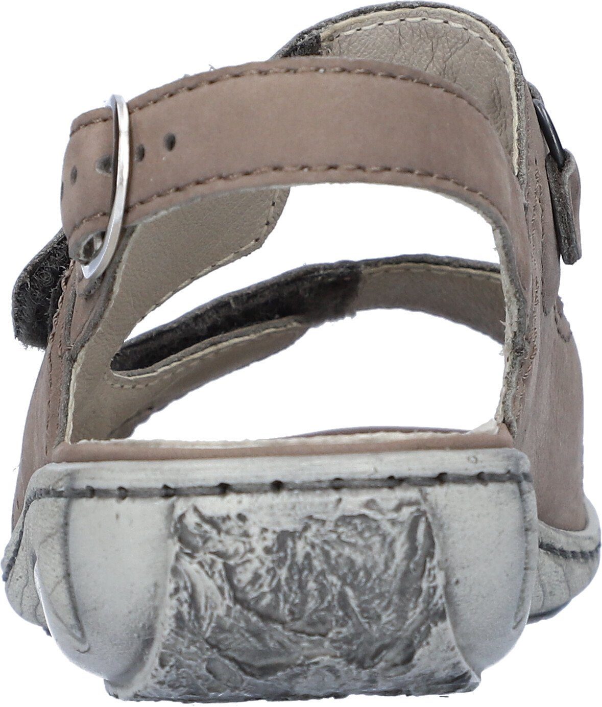 Waldläufer Sandalen Garda zomerschoen, sandaal, sleehak, met drukknoop, g-breedte