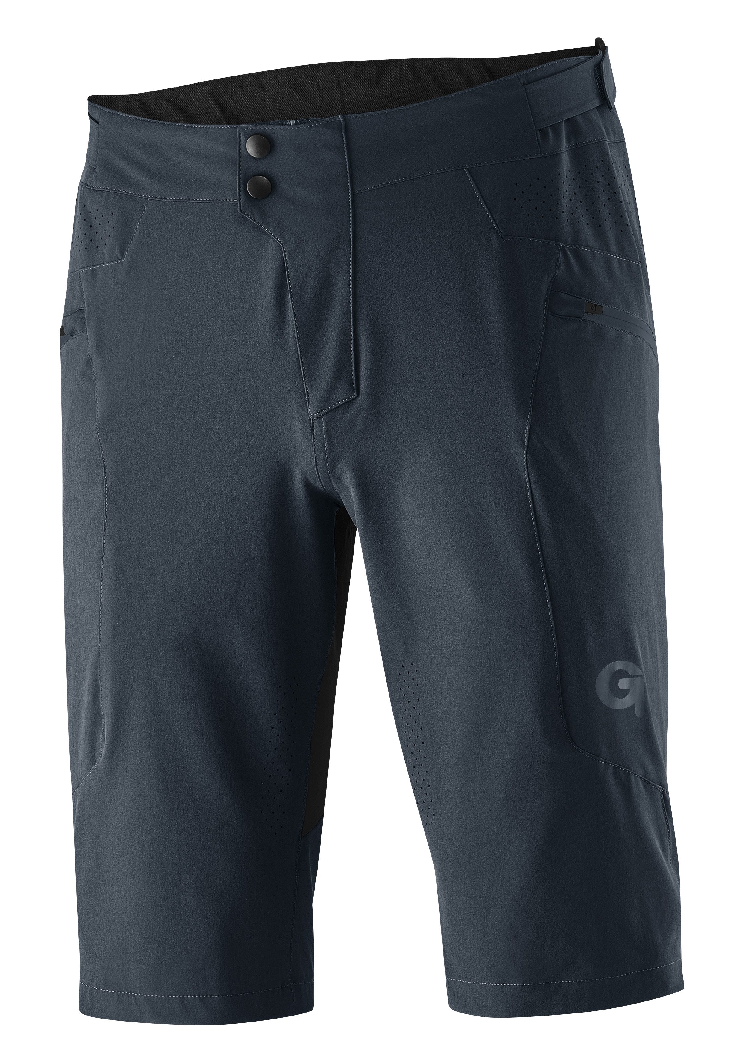 Gonso Fietsbroekje VALDES Heren bike-shorts, ademende MTB fietspants, verstelbare band
