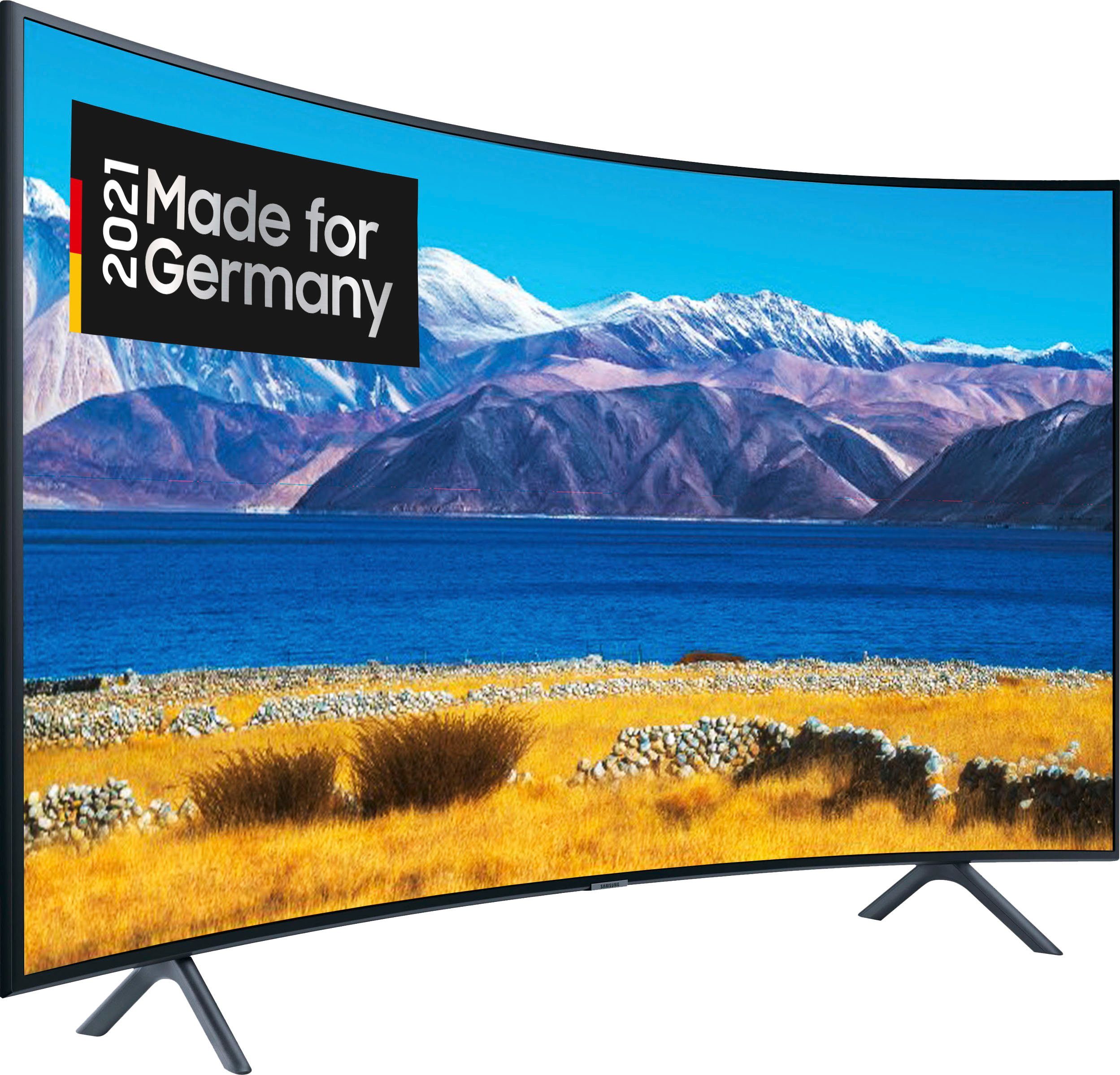 Samsung Curved led-TV GU65TU8379U, 163 cm / 65", 4K Ultra HD, Smart TV, HDR,Crystal Processor 4K,Crystal Display,Curved Screen