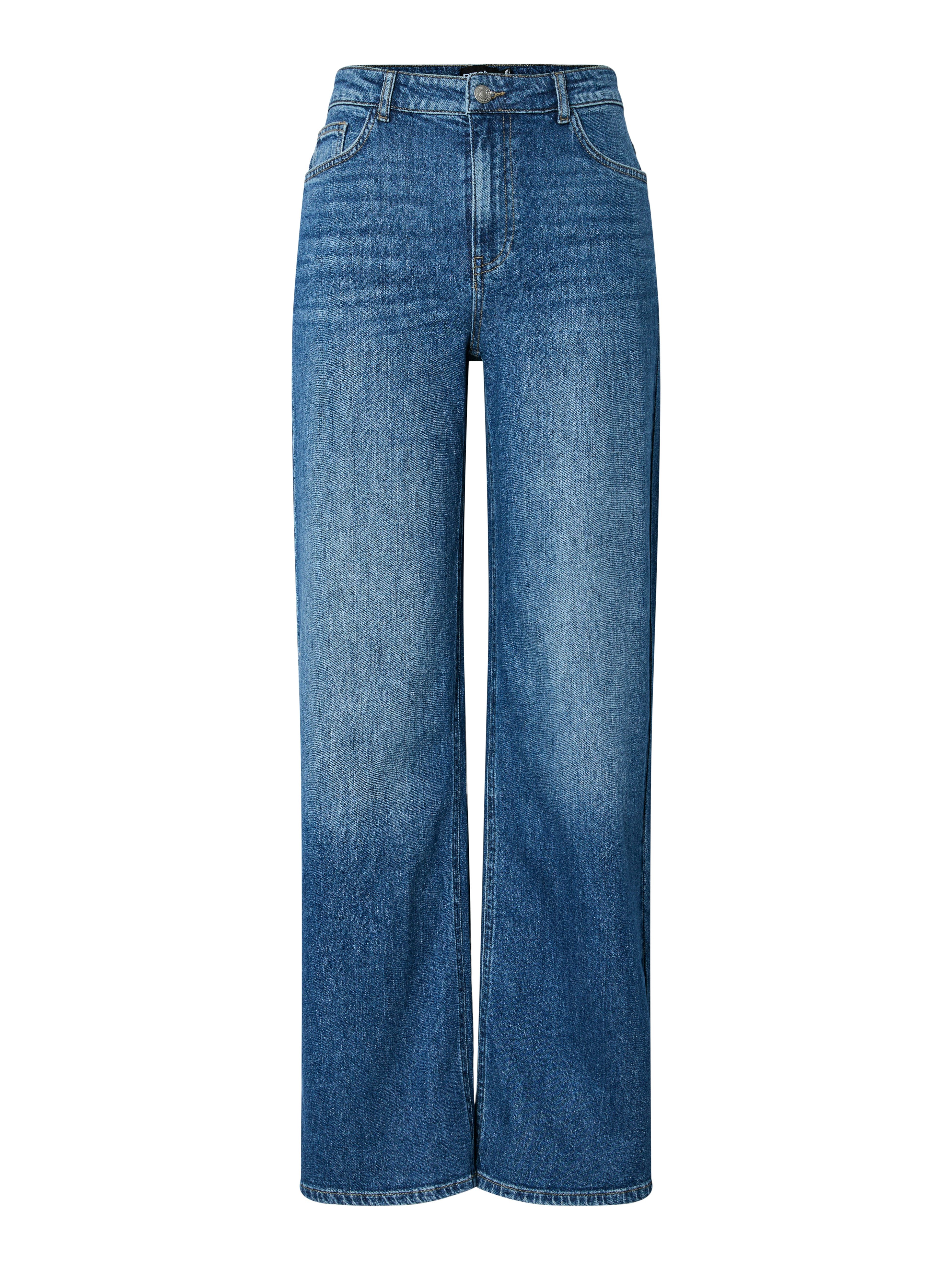 pieces Wijde jeans PCSILKE MW WIDE JEANS MB NOOS BC