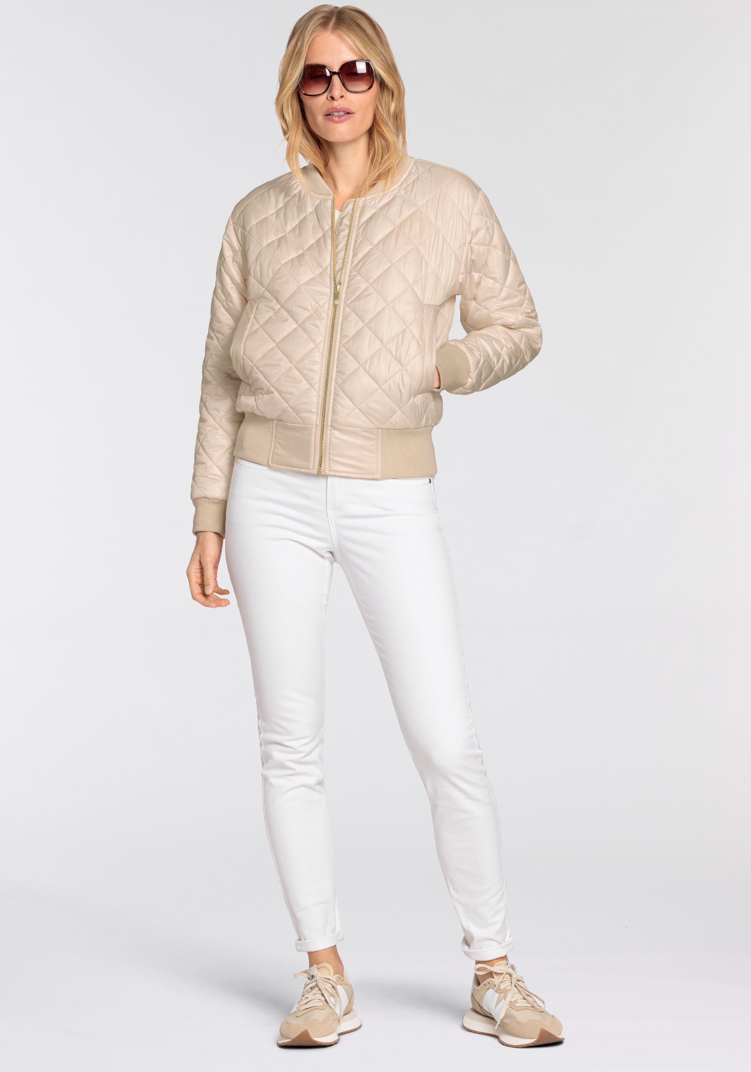DELMAO Gewatteerde jas in blousonmodel