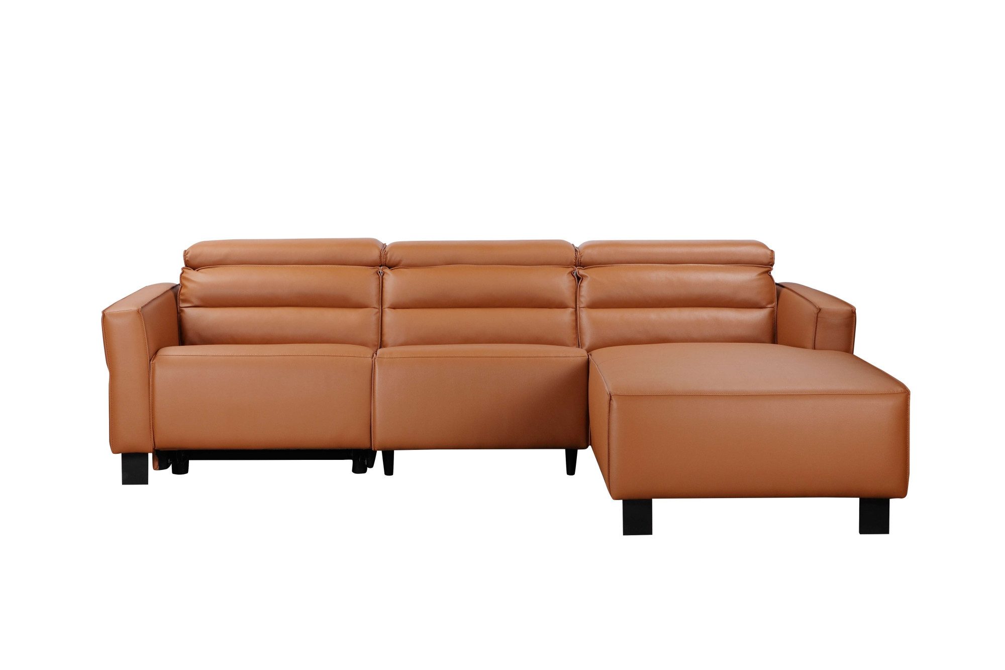 Places of Style Hoekbank Carpari, L-vorm, 263 cm, handmatige of elektrische relaxfunctie