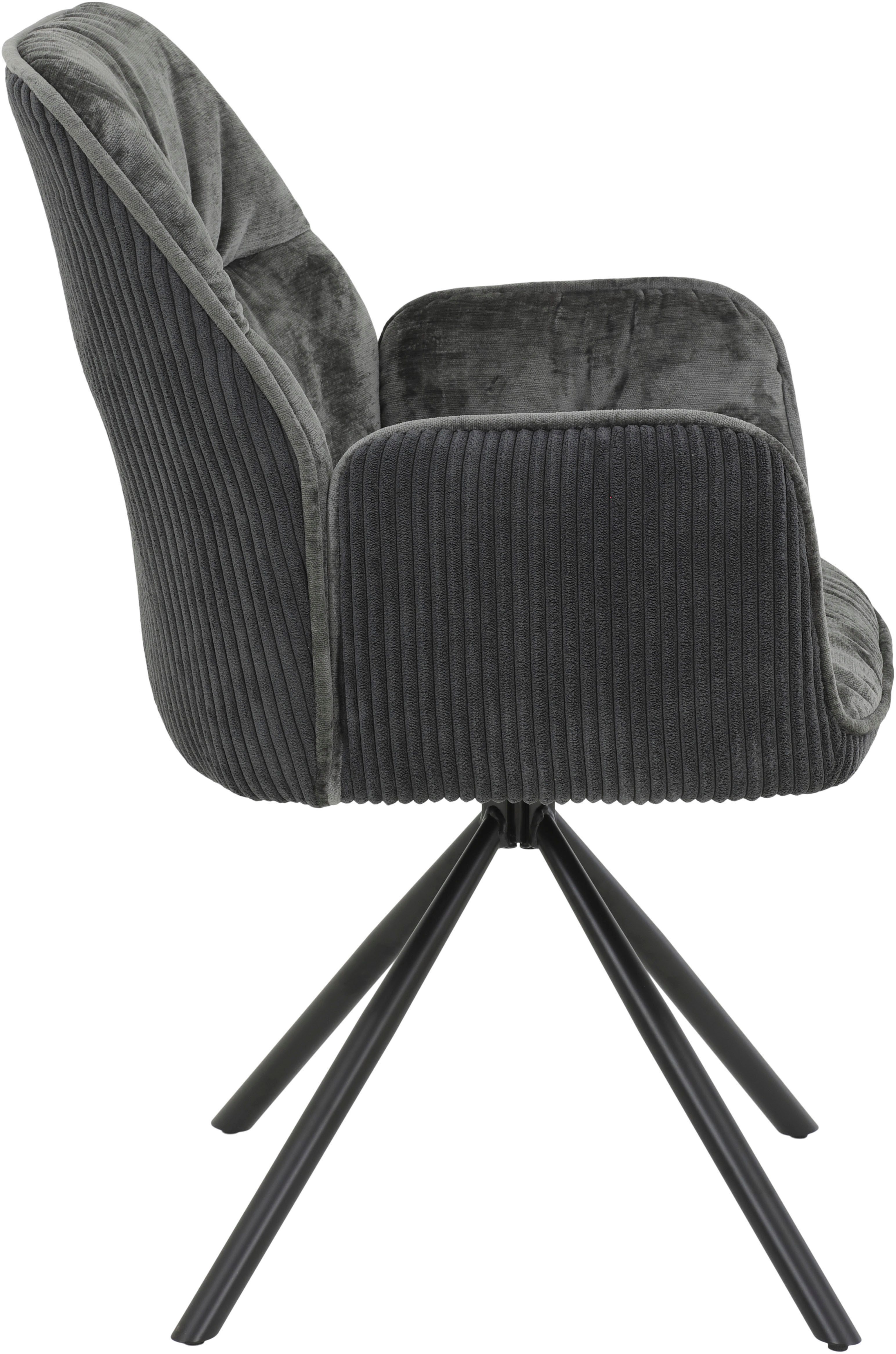 HELA Eetkamerstoel AMIRA draaibaar Auto-return 270° (set, 2 stuks)