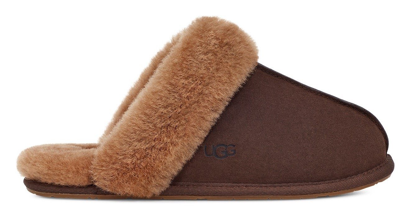 UGG Pantoffels Scuffette II Pantoffels klompen mules flats met bontkraag