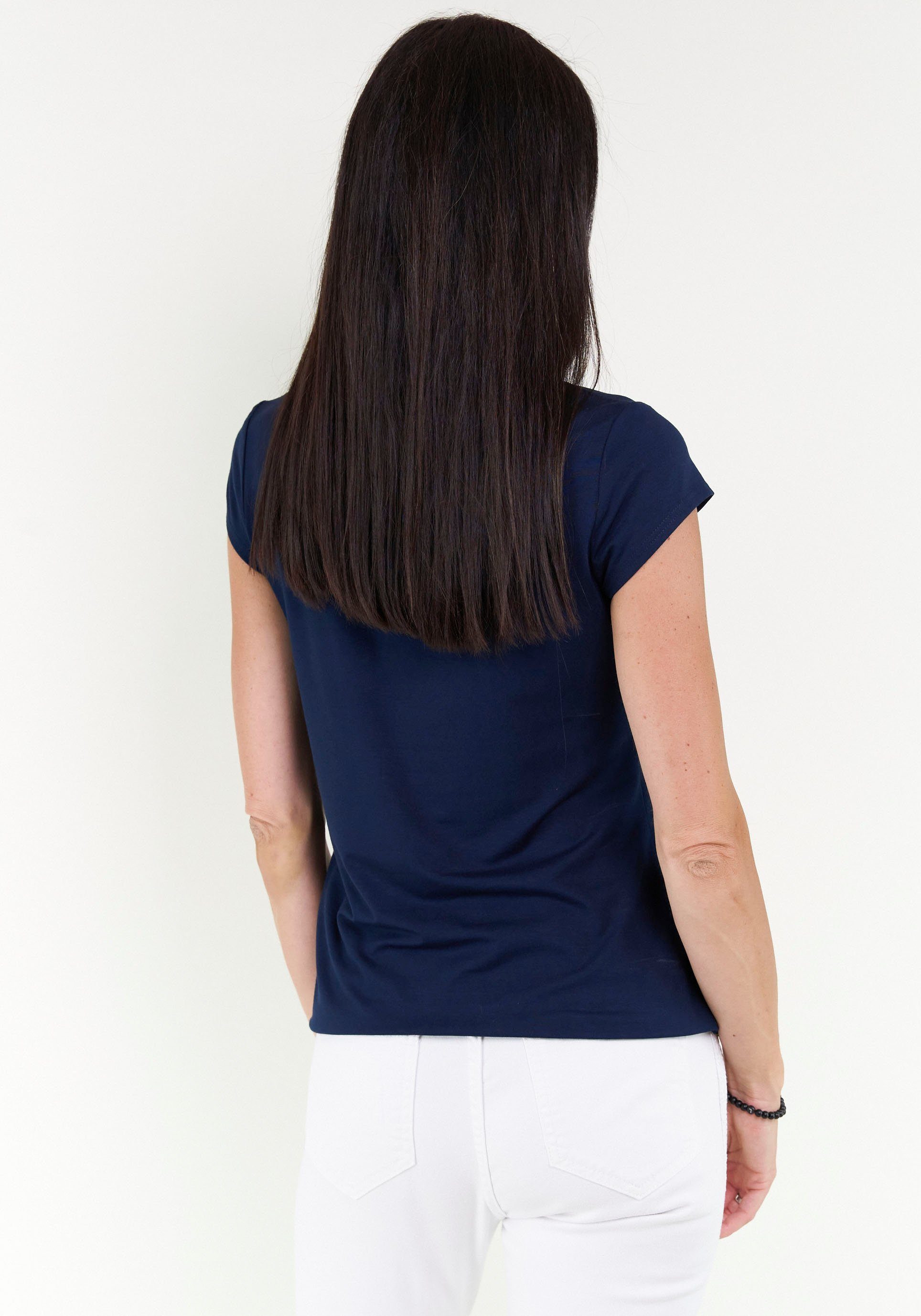 Seidel Moden T-shirt met kapmouwen, made in germany