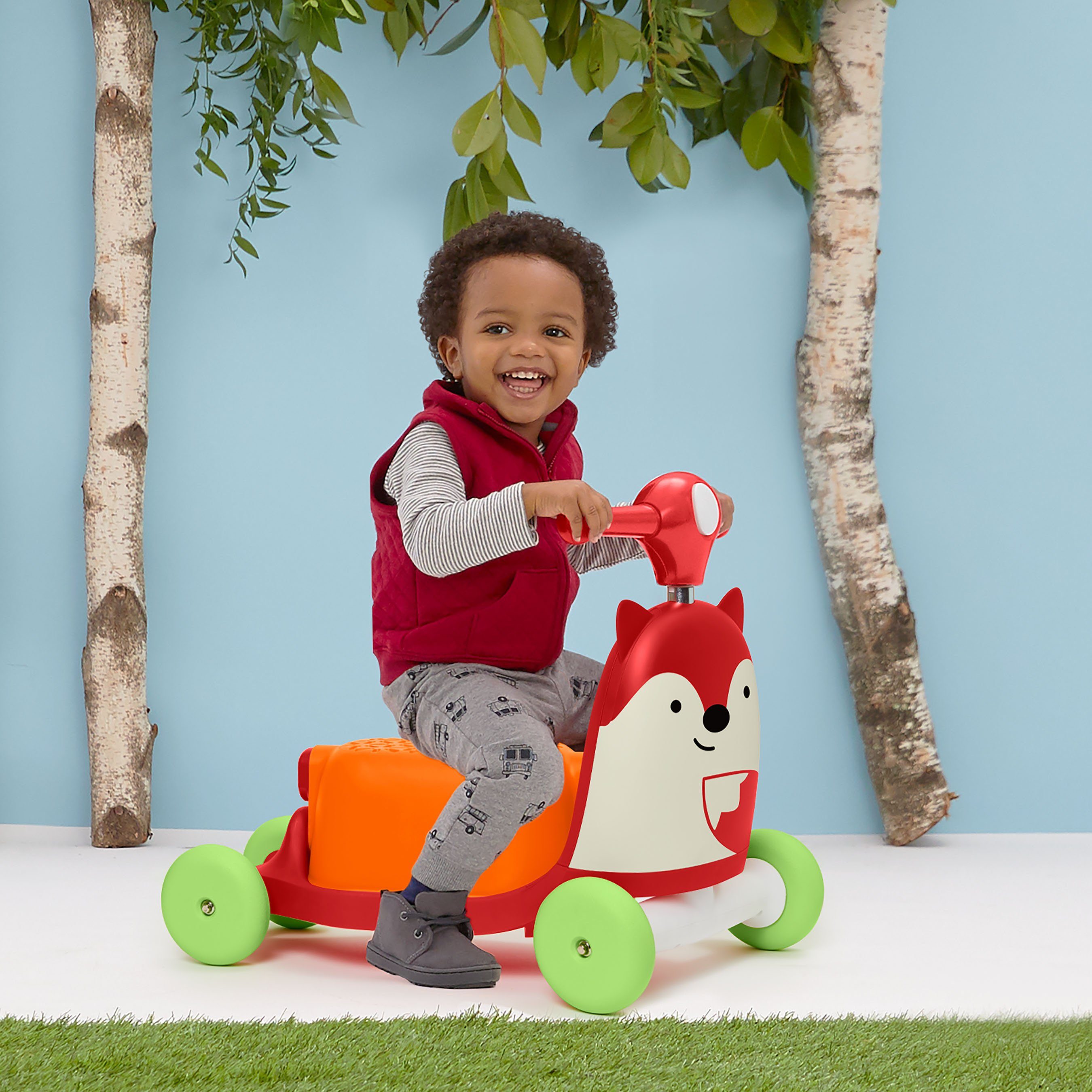 Skip Hop Loopwagen 3in1 rolstoel vos