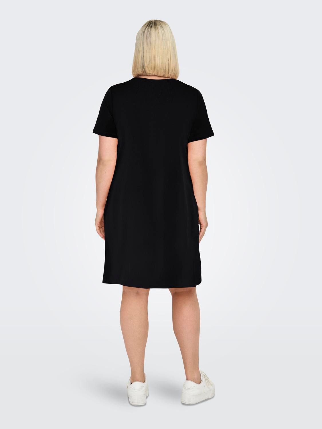 ONLY CARMAKOMA Mini-jurk CARMAY LIFE S/S POCKET DRESS JRS