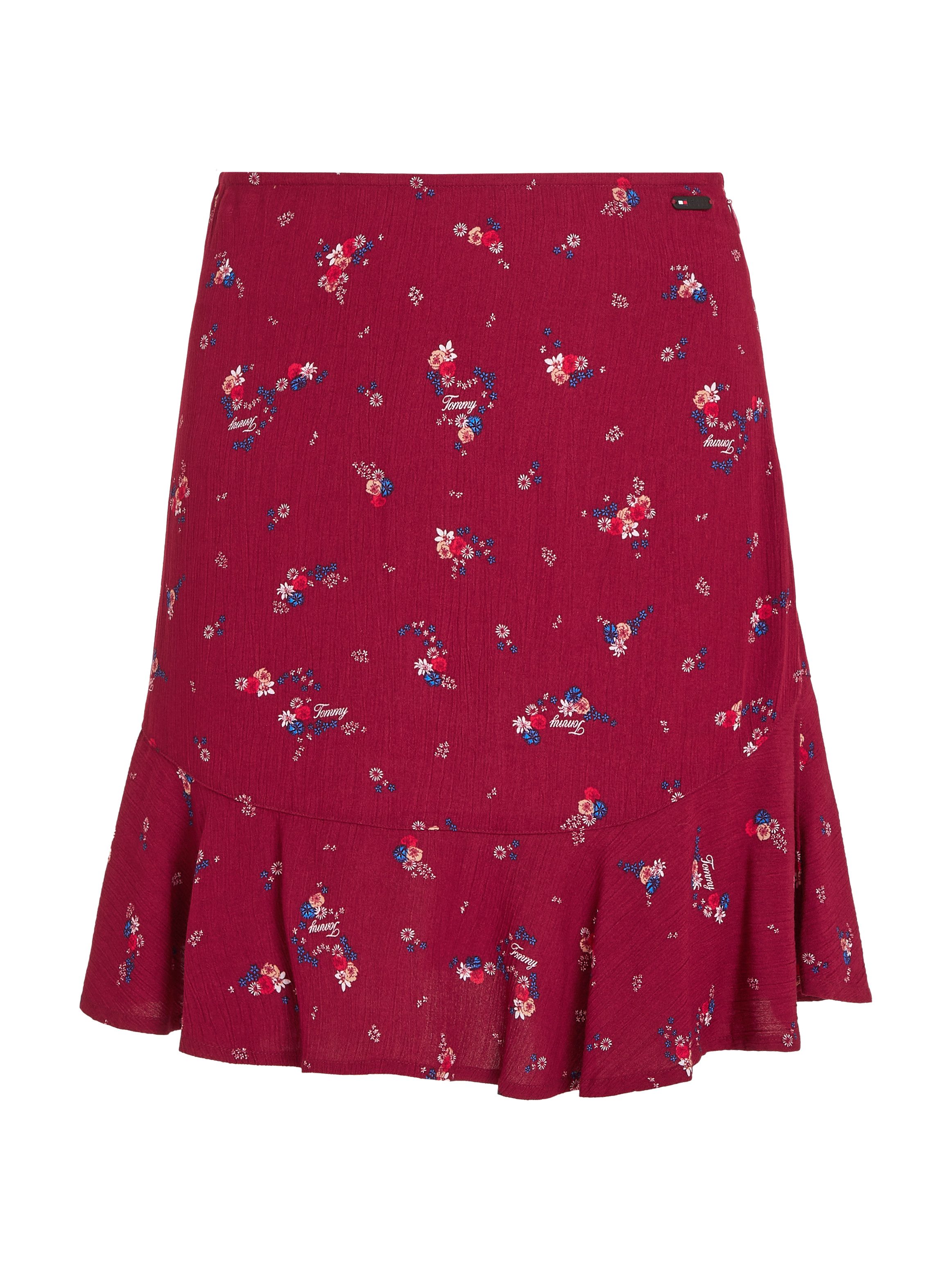 TOMMY JEANS Minirok TJW FLORAL TIERED MINI SKIRT