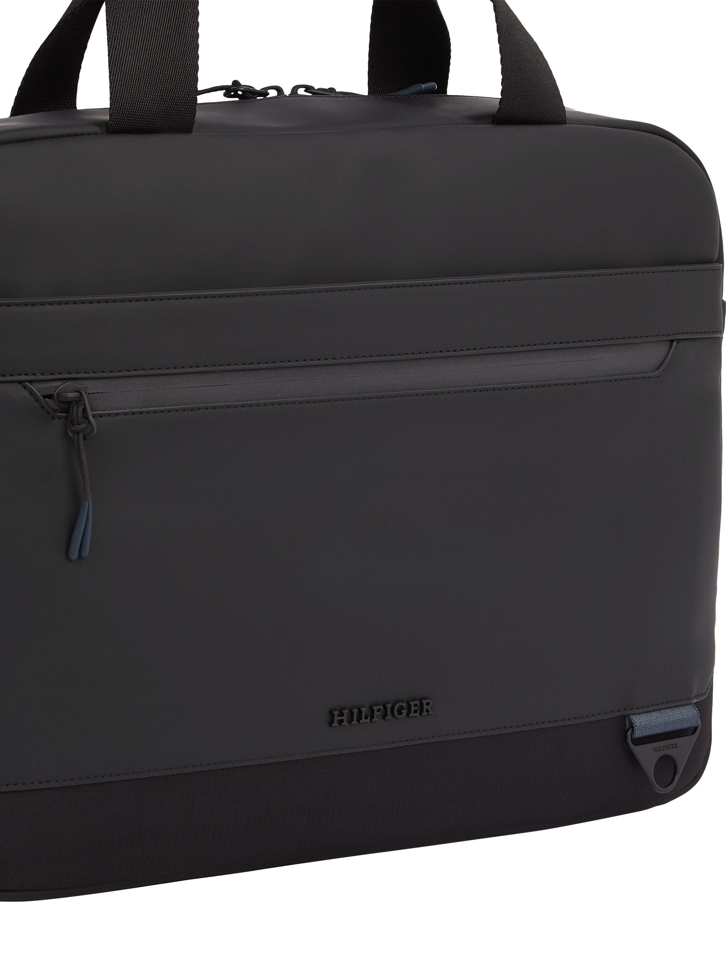 Tommy Hilfiger Laptoptas TH SEASONAL COMPUTER BAG , heren messenger bag, handtas met veel opbergruimte