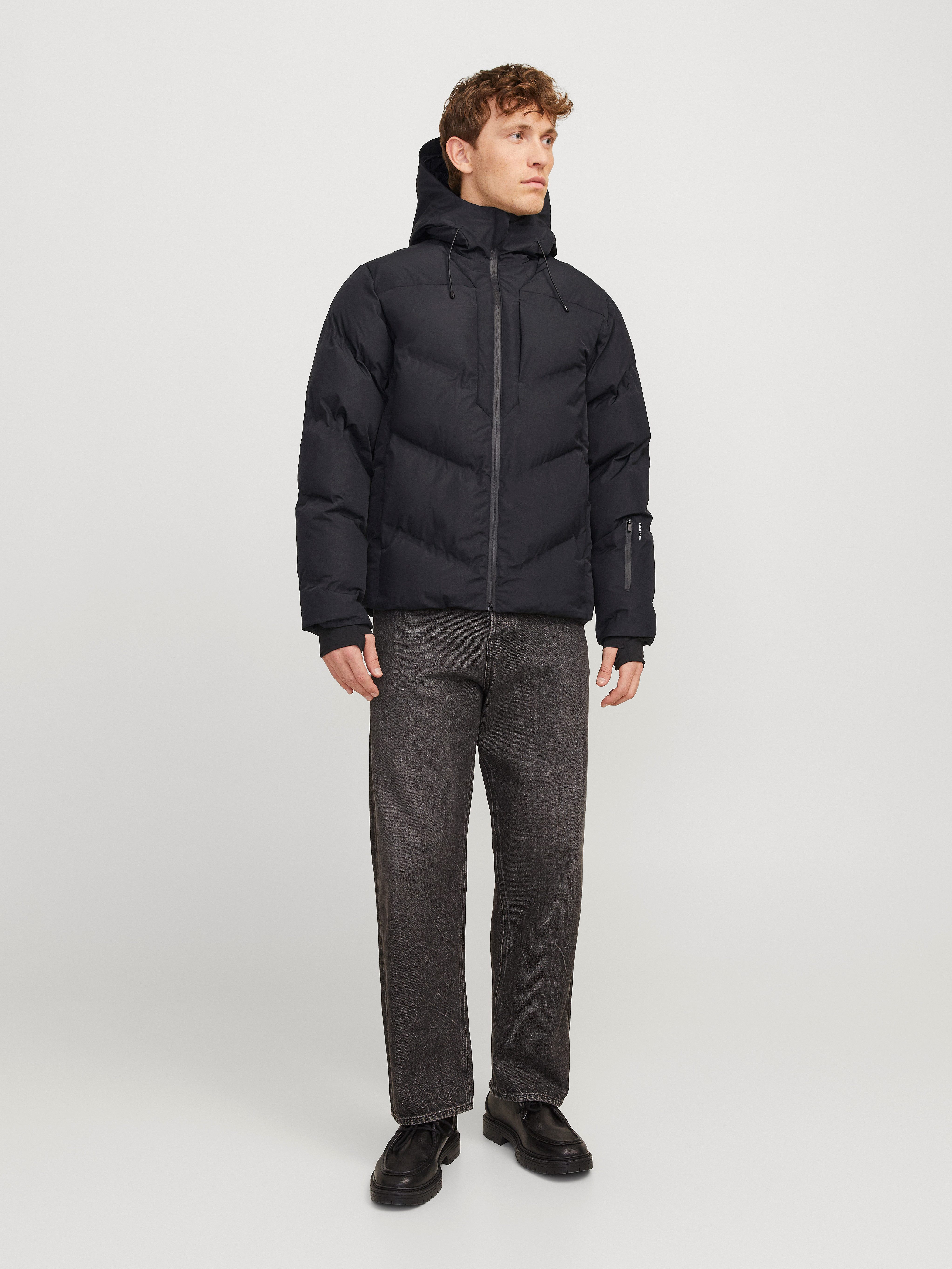 Jack & Jones Gewatteerde jas JCOSLAY HEAT QUILTED PUFFER SN
