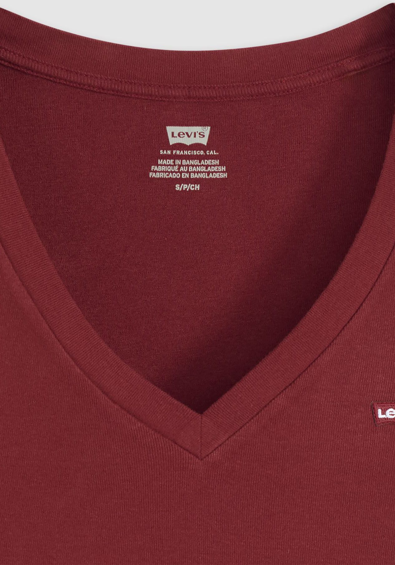 Levi's® Shirt met lange mouwen ESSENTIAL HM LS VNECK