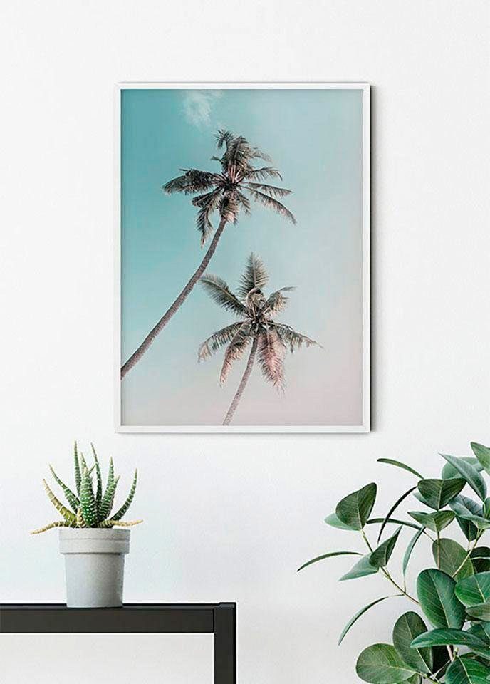 Komar Wanddecoratie Miami Palms Wanddecoratie - zonder lijst (1 stuk)