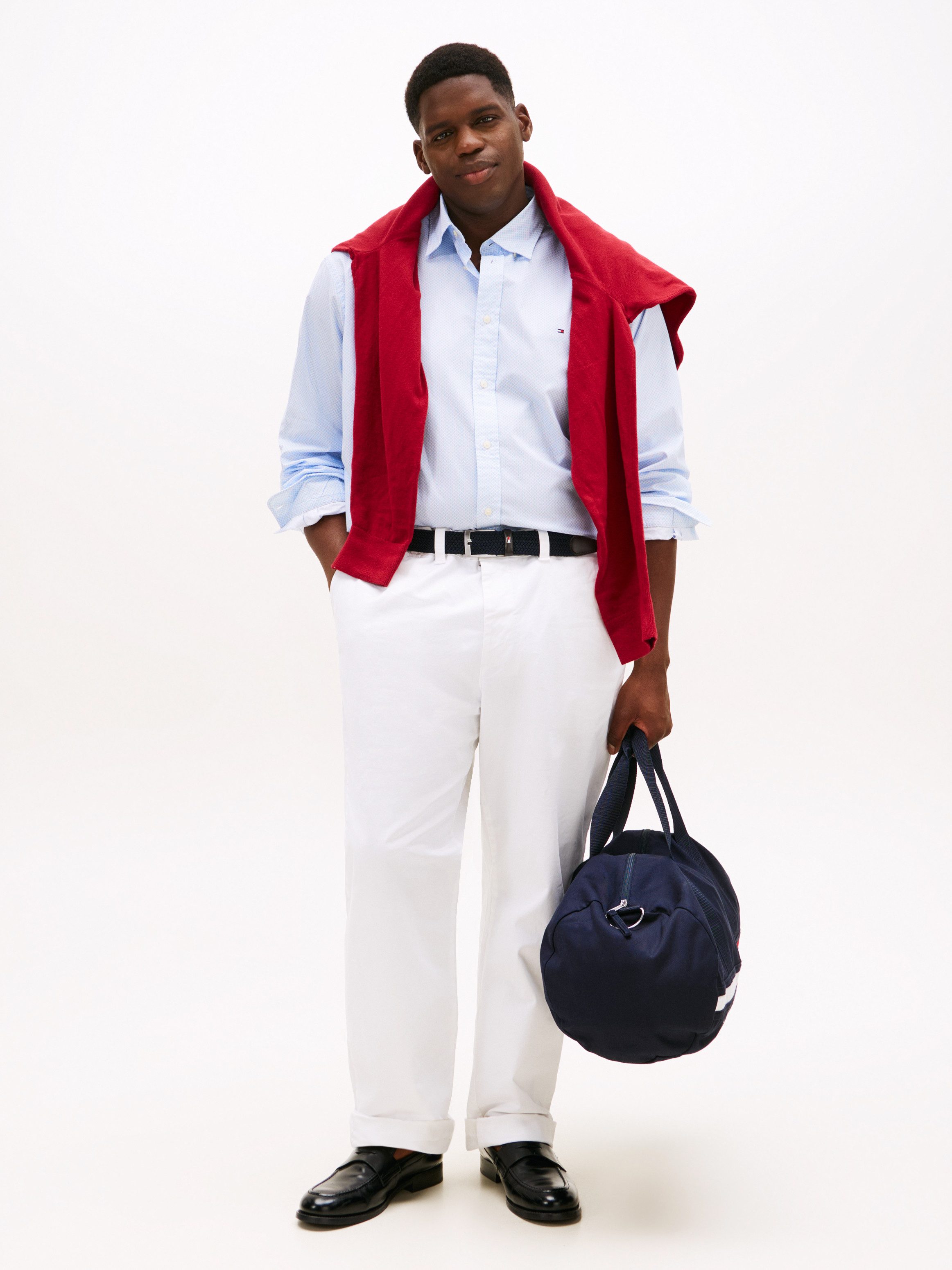 Tommy Hilfiger Overhemd met lange mouwen BT-FLEX POPLIN MICRO
