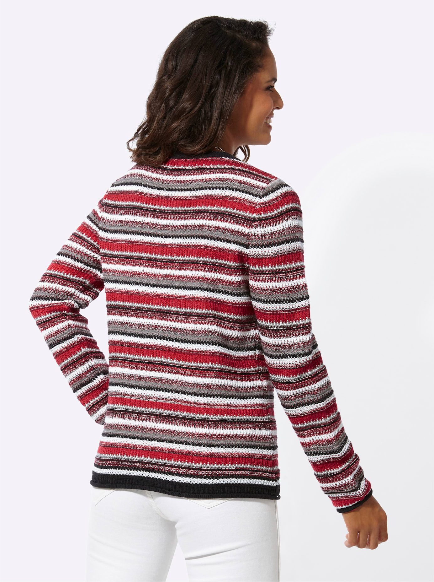 Casual Looks Gebreide trui Gestreepte trui