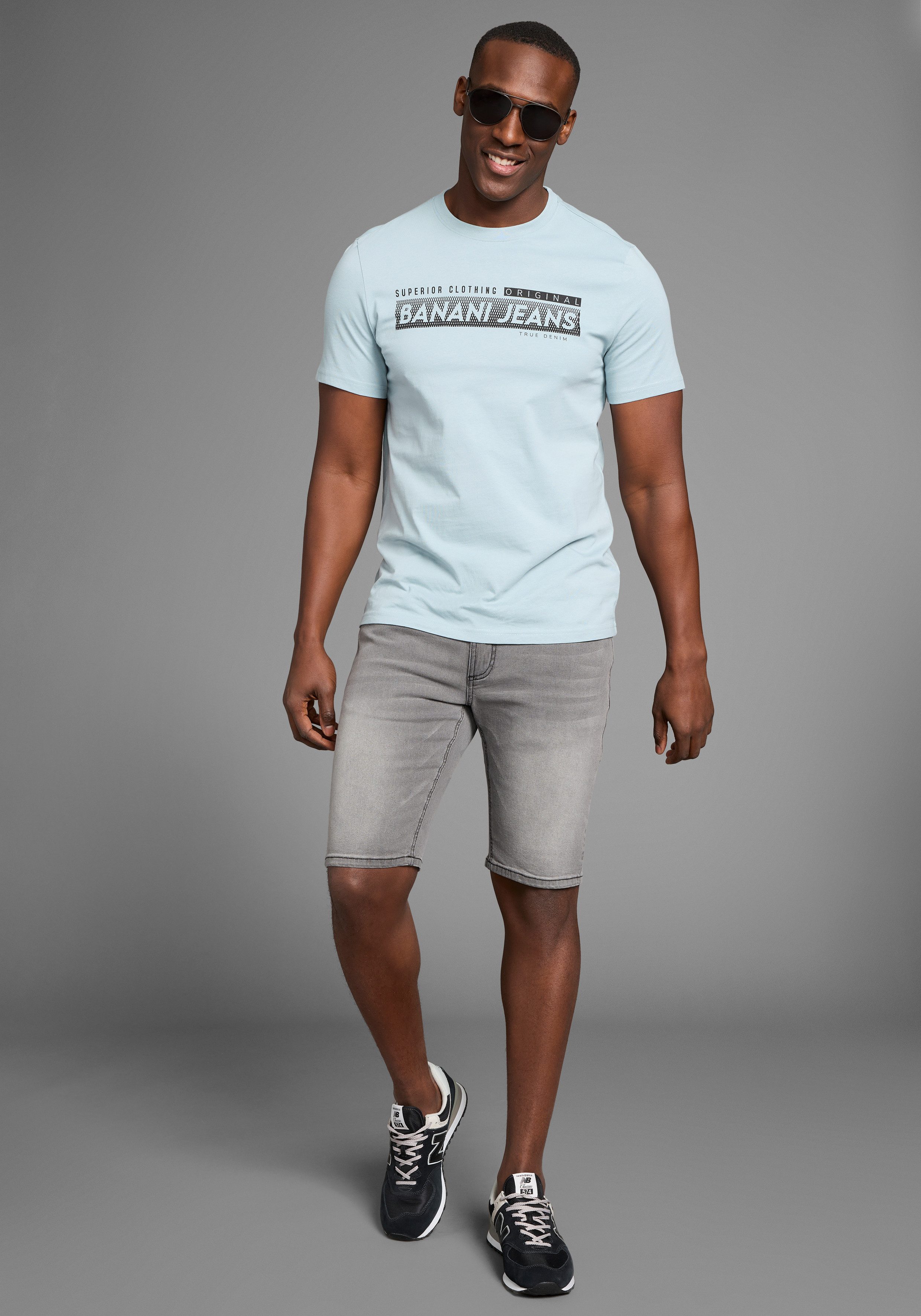 Bruno Banani Jeansshort Hutch-Shorts lage taillehoogte