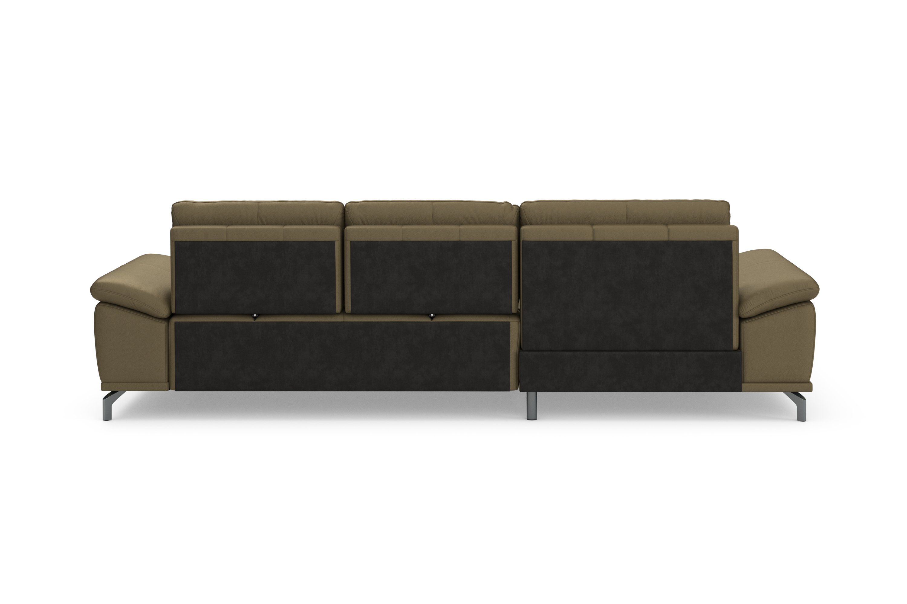 Places of Style Hoekbank Costello L-vorm, met zitdiepteverstelling, armleuningverstelling en