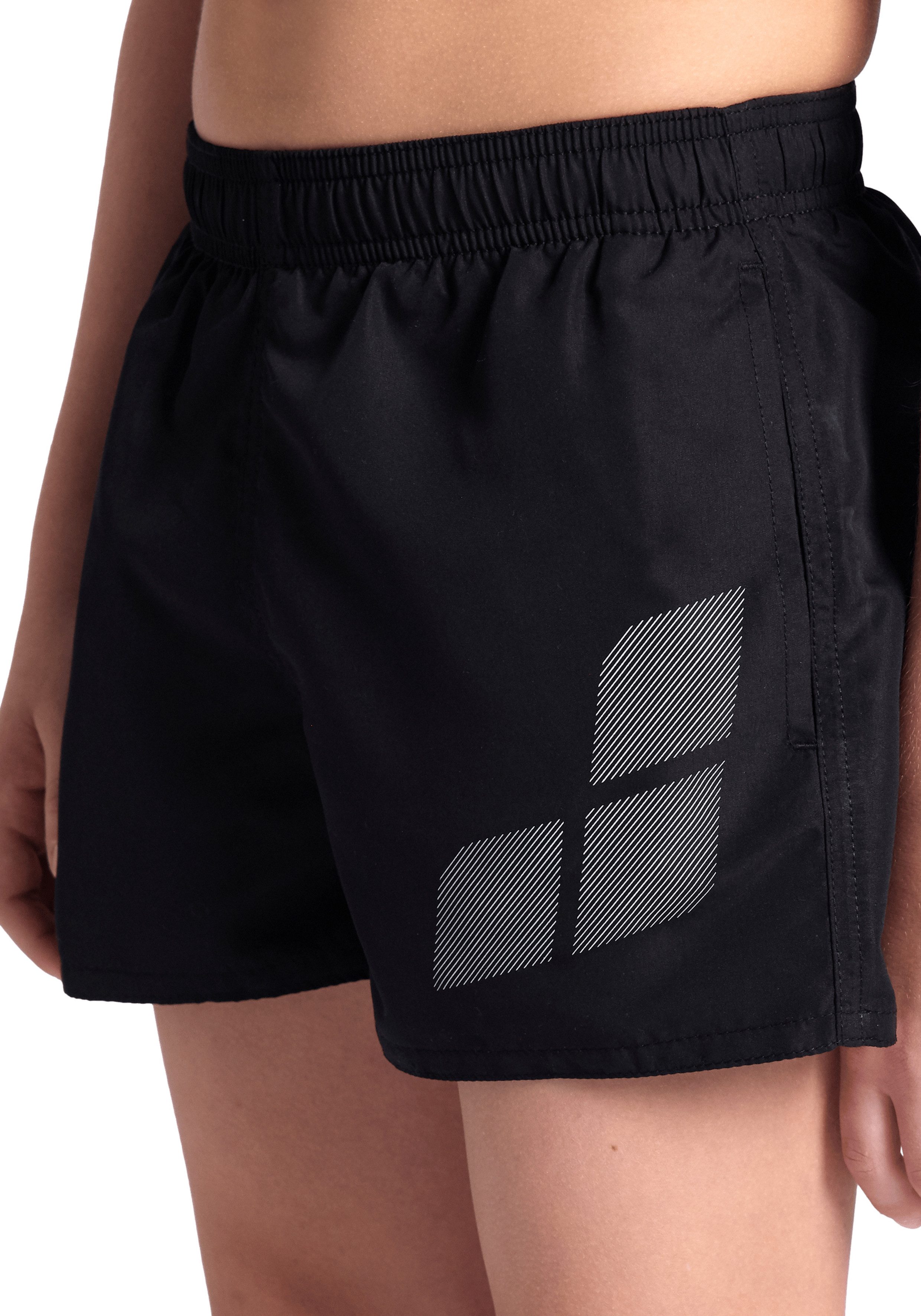 Arena Zwemshort BOYS' BEACH SHORT LOGO R heren zwembroeken maat 164 zwart