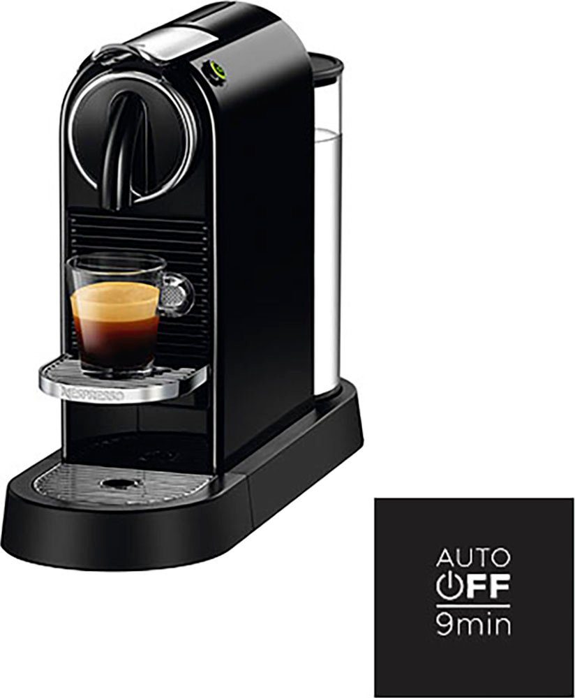 Nespresso Koffiecapsulemachine CITIZ EN 167.B van DeLonghi, Black, incl. welkomstpakket met 7 capsules