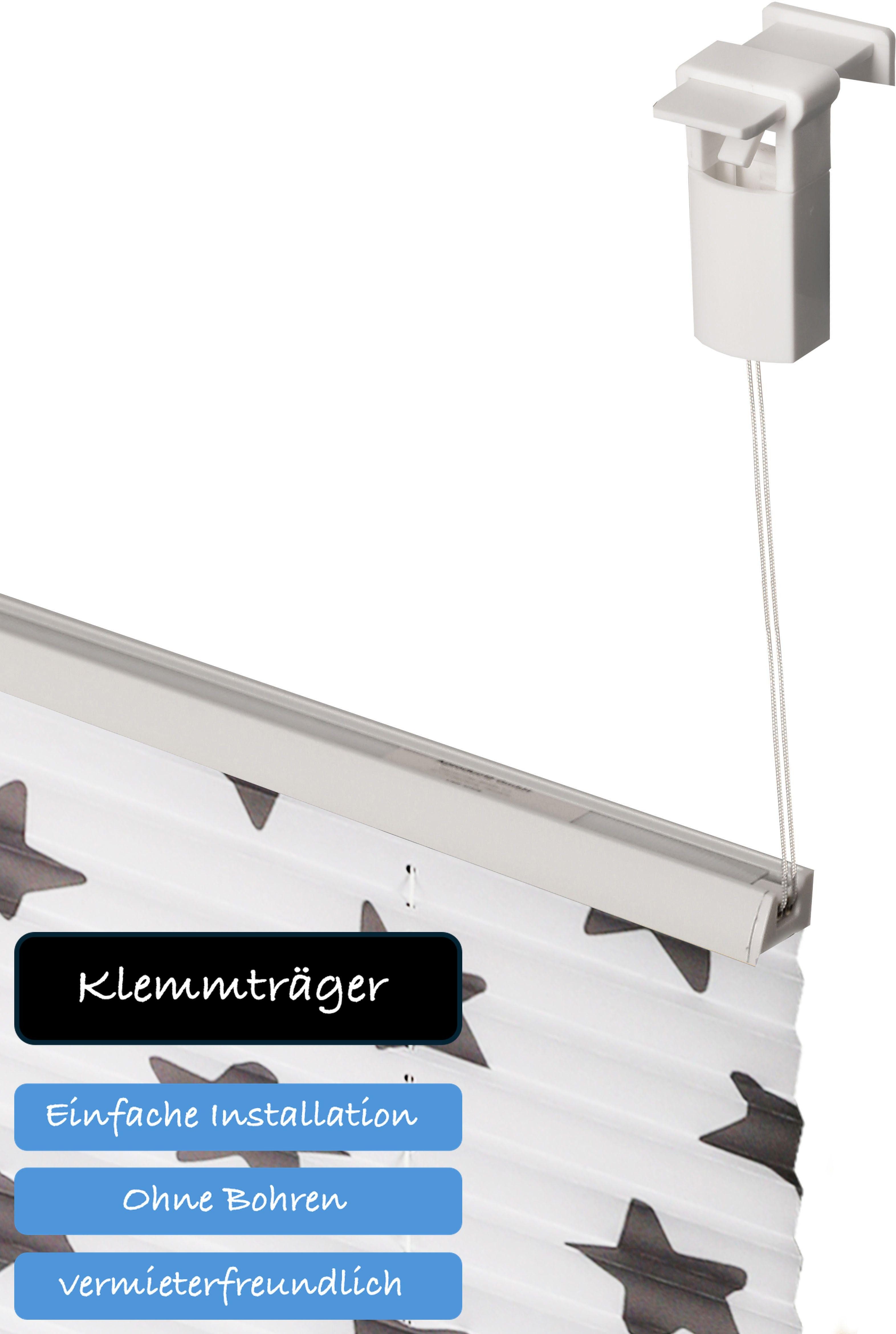 Lüttenhütt Plissé Ster in standaardmaat, met sterretjes gedessineerd (1 stuk)