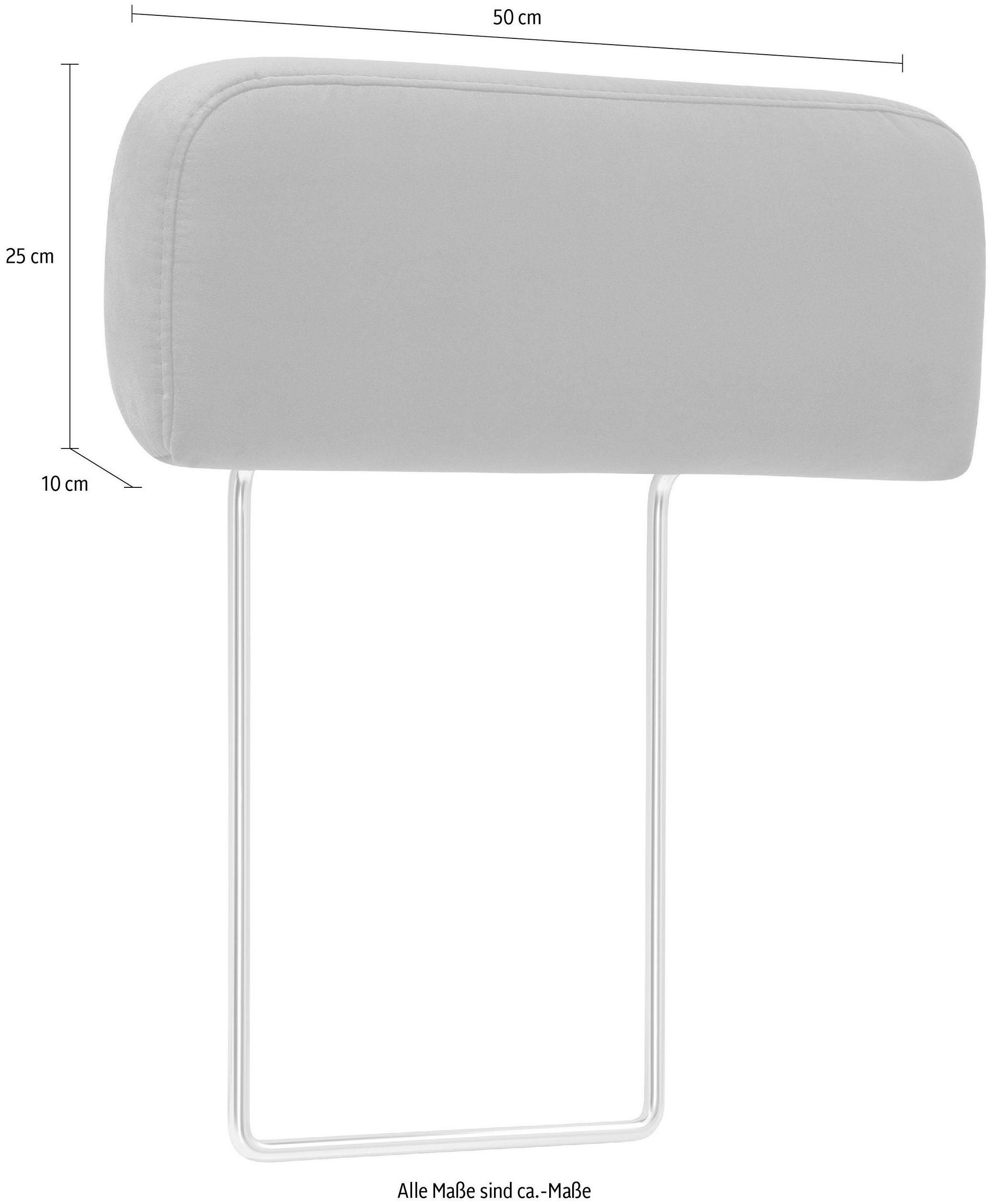 Home affaire Hoofdsteun Palmera, B: 50 cm Set: 2 stuks, passend bij de serie (2 stuks)