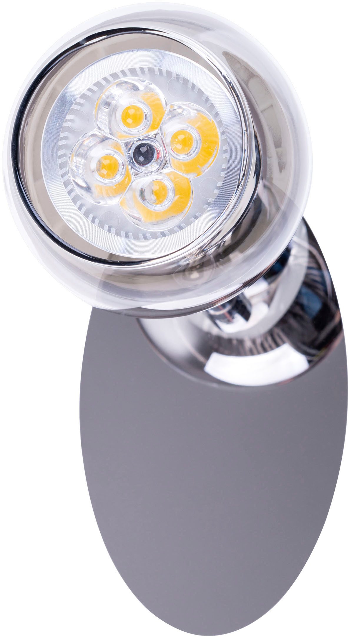 näve Wandlamp Boccia 1-lamps, glas in amber d: 23,5cm, toevoerkabel 150cm zwart, e27 excl. lichtbron (1 stuk)