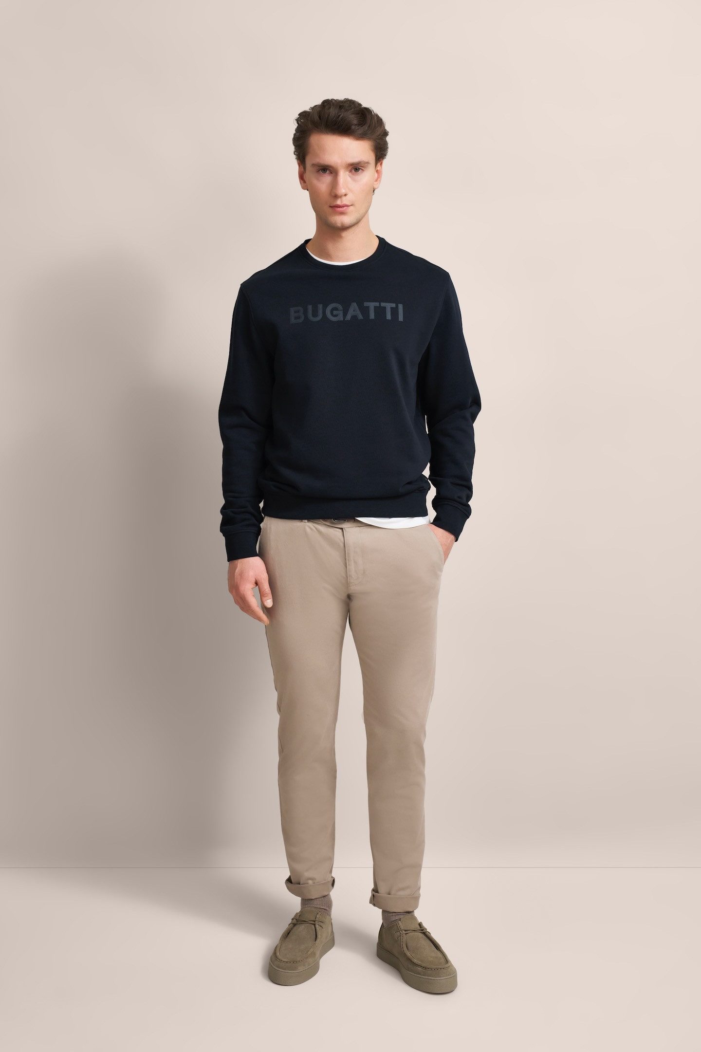 Bugatti Sweatshirt met 3d-print