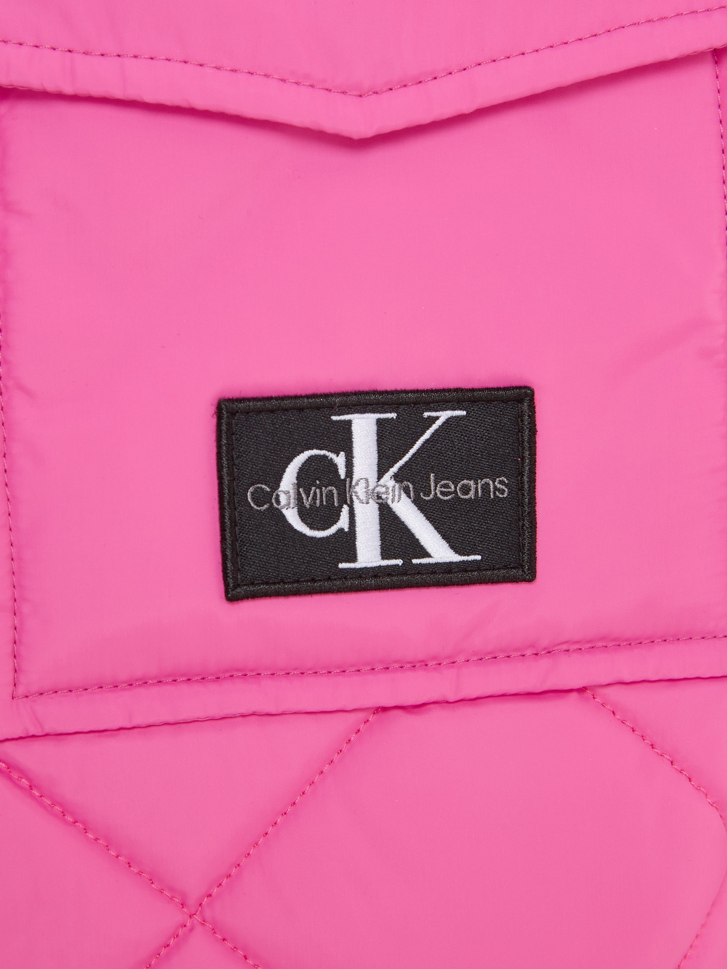 Calvin Klein Winterjack QUILTED WIDE OVERSHIRT voor kinderen tot 16 jaar