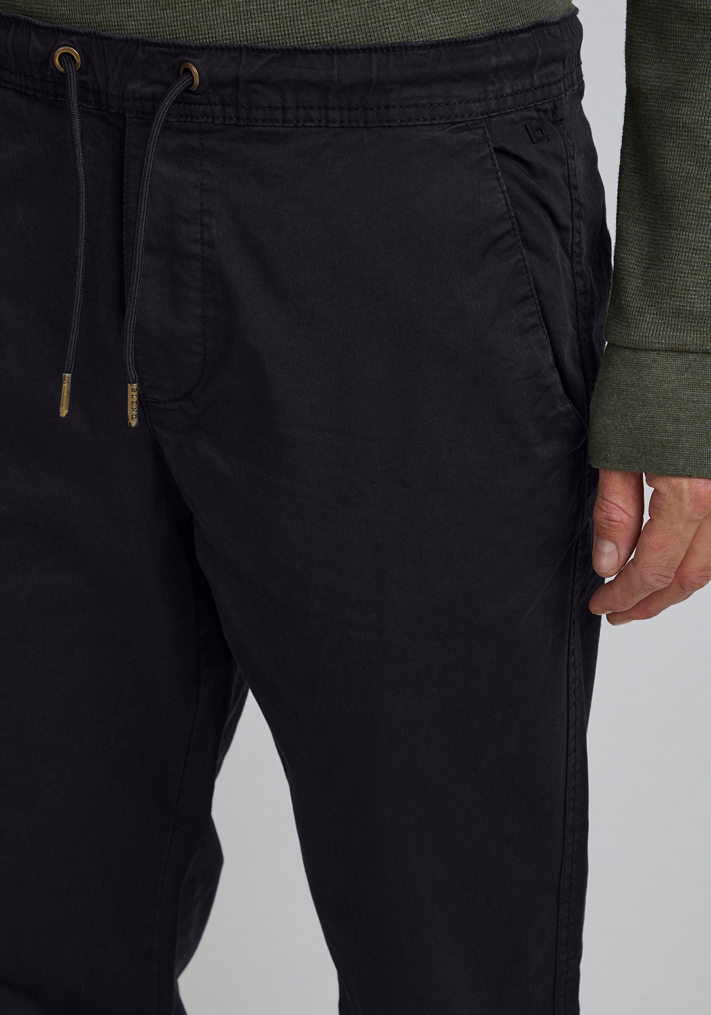 Blend Comfortbroek BHNIMBU pants met een rijgkoord en elastische band