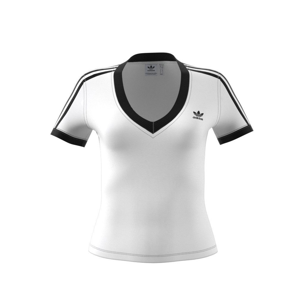 adidas Originals T-shirt 3 S V-NECK TEE