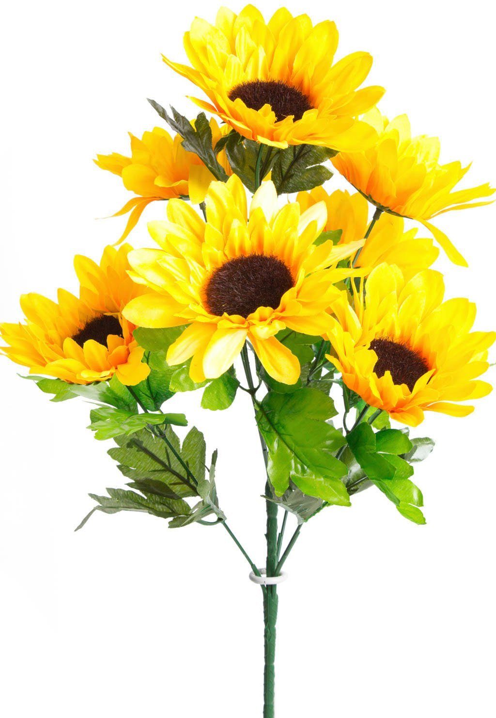Botanic-Haus Kunstbloem Zonnebloemen (set, 2 stuks)