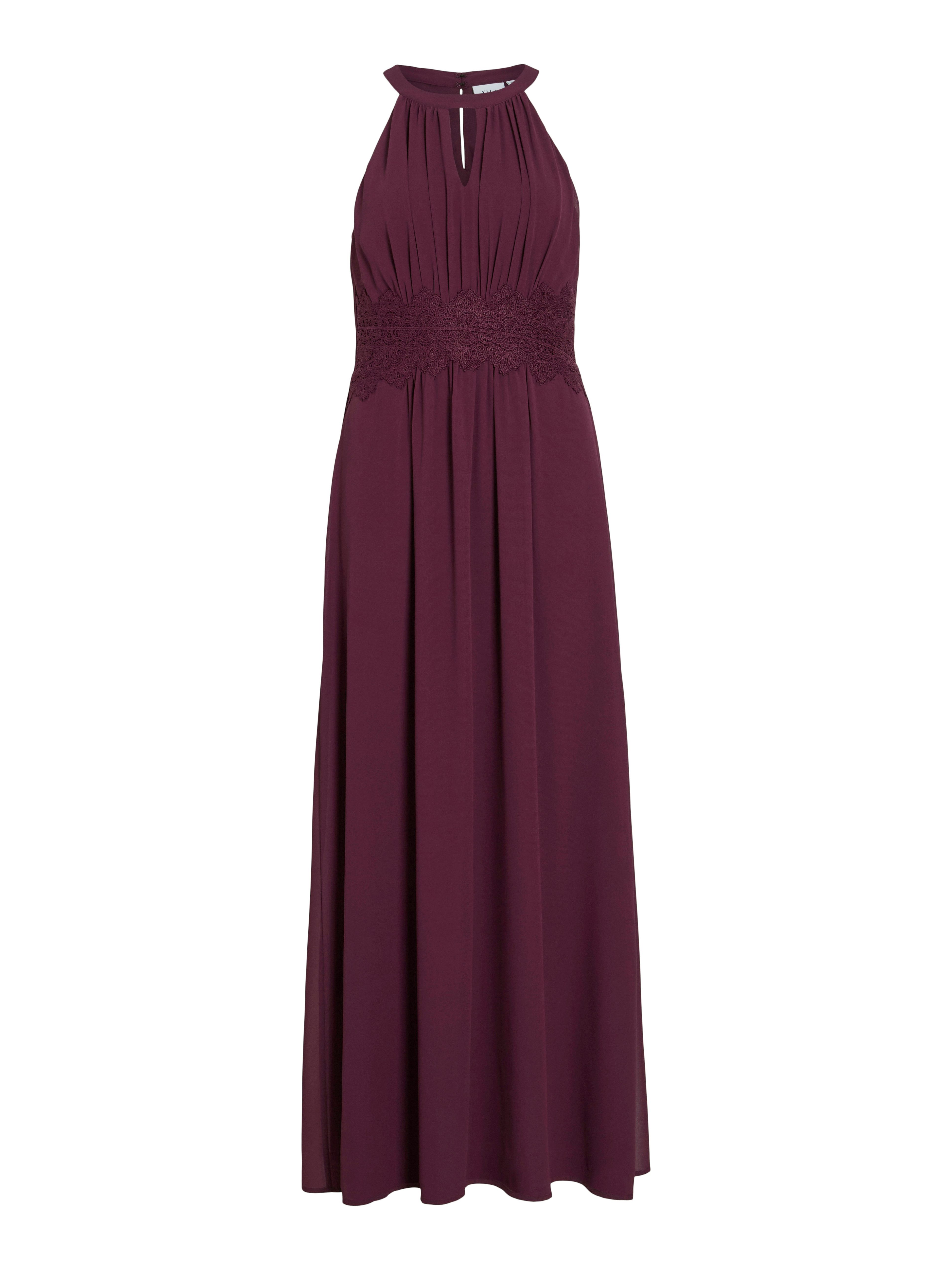 Vila Maxi-jurk VIMILINA HALTERNECK MAXI DRESS - NOOS