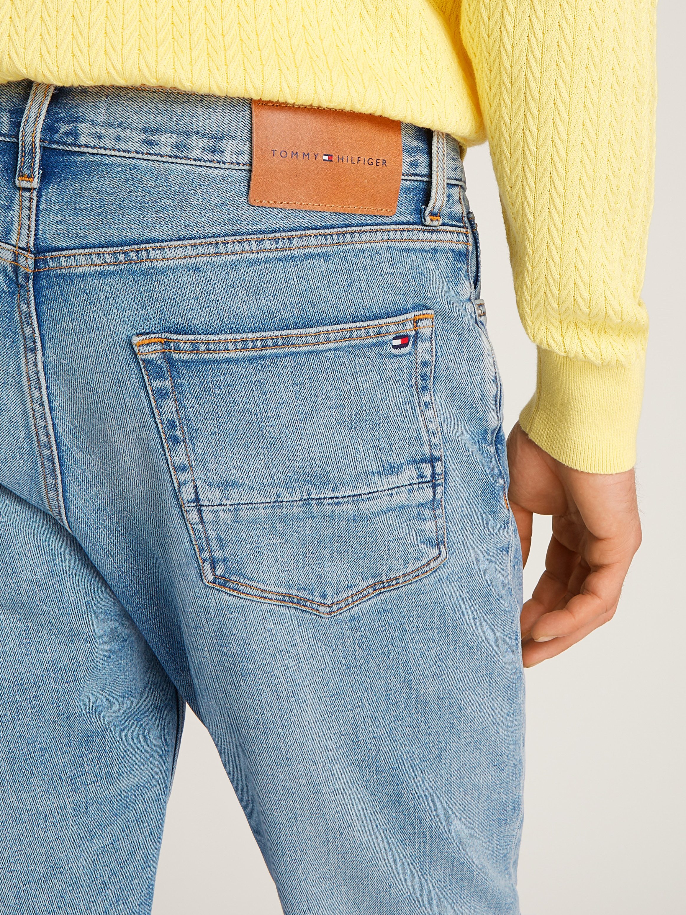 Tommy Hilfiger Straight jeans in blauwe wassing