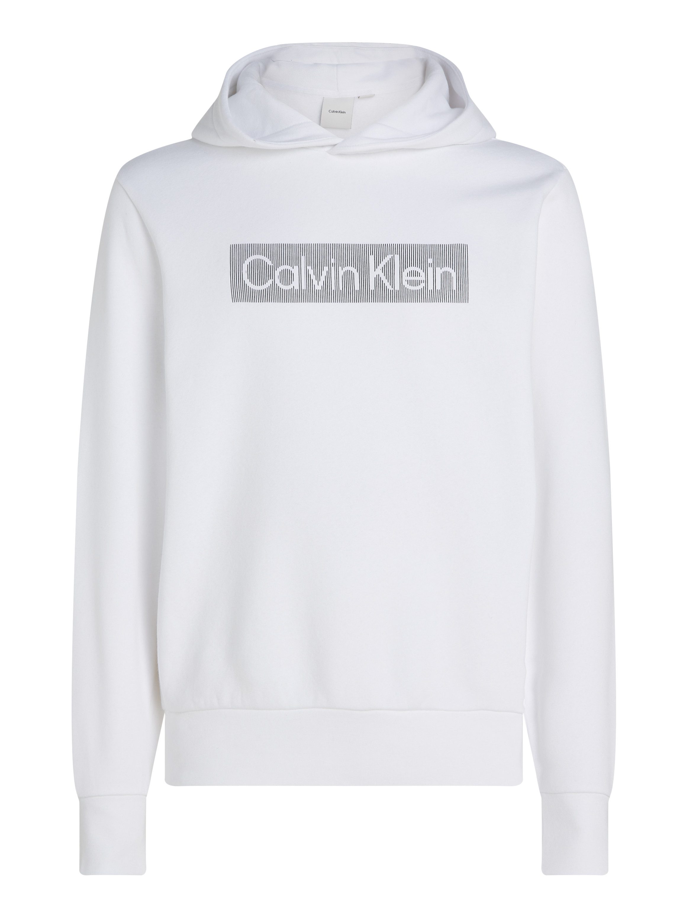 Calvin Klein Hoodie BOX STRIPED LOGO HOODIE