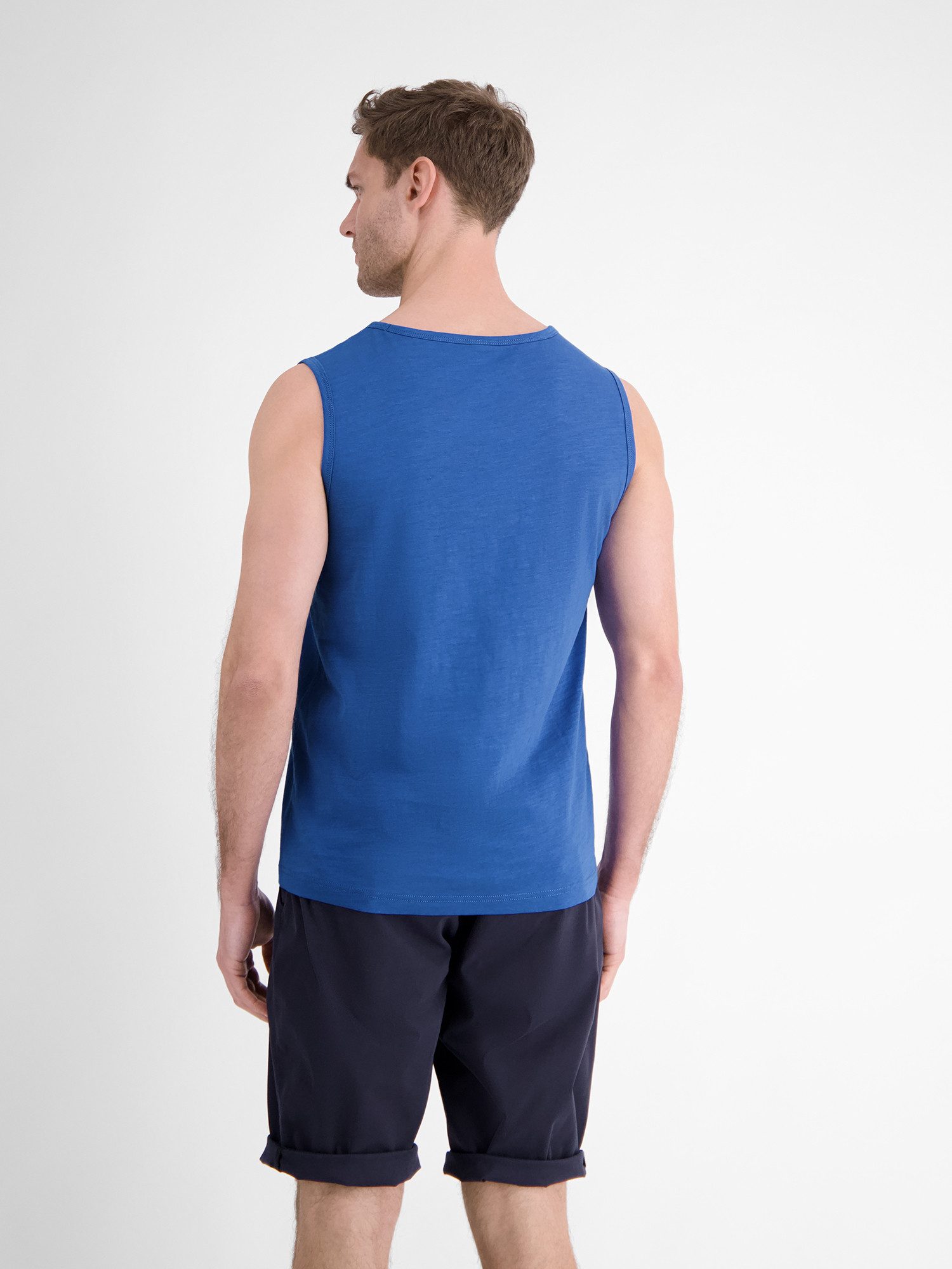 Lerros Muscle-shirt LERROS heren tanktop met borstprint
